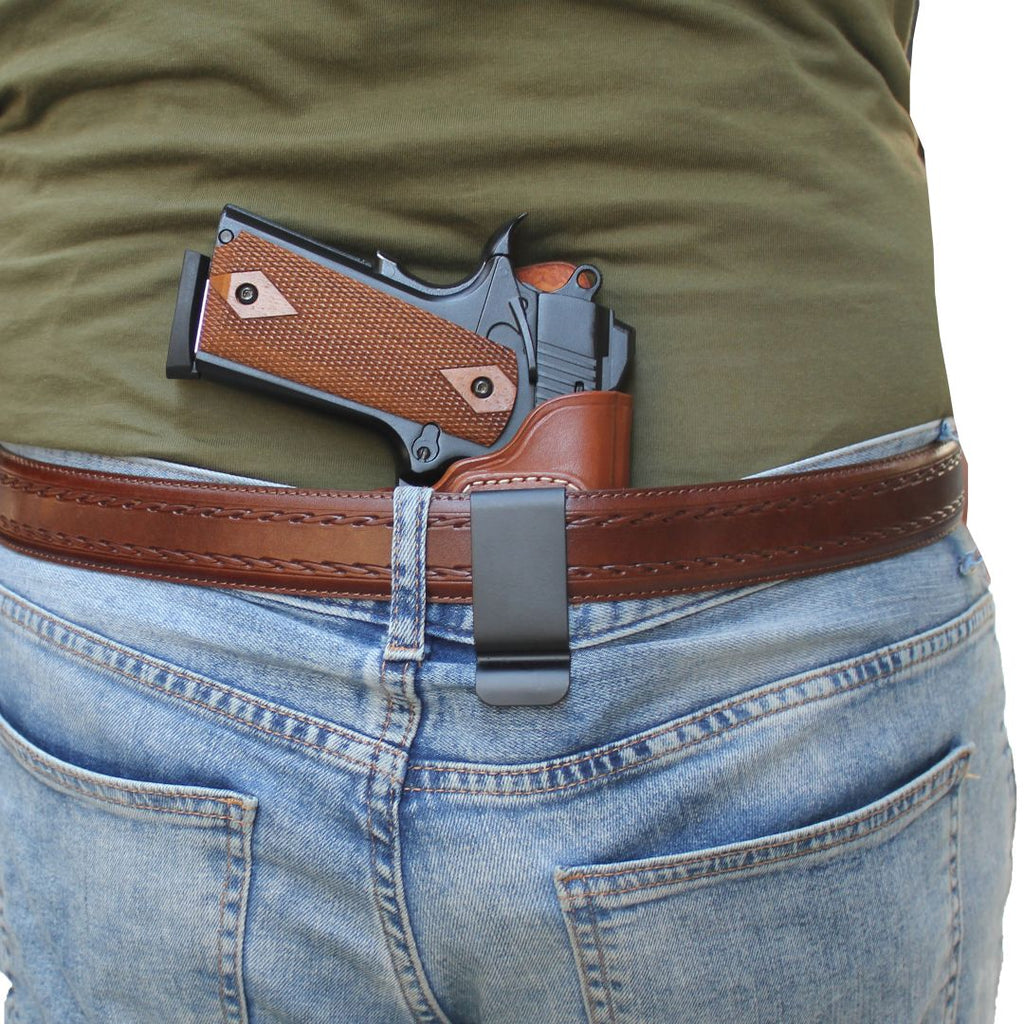 Concealed Carry Real Leather IWB Handmade Gun Holster image 4