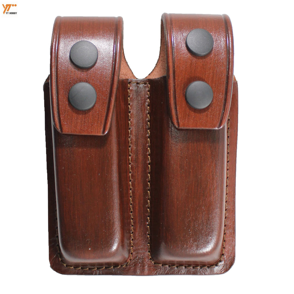 Closed Type Double Mag Holster for Double Stack Mags, OWB Magazine Pouch For Various Pistol image 4