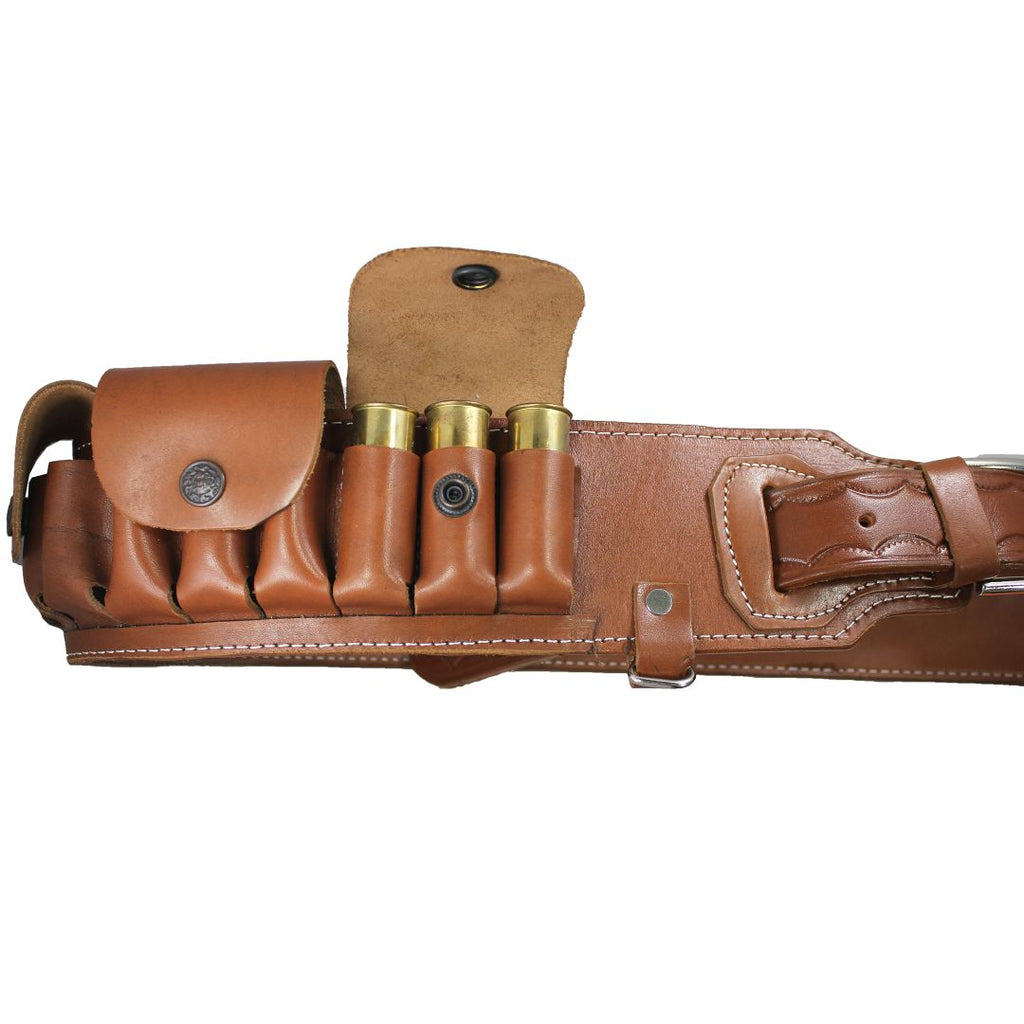 Hunting Bandolier Shotgun 12 Gauge Fully Closed Cartridges Holder image 4
