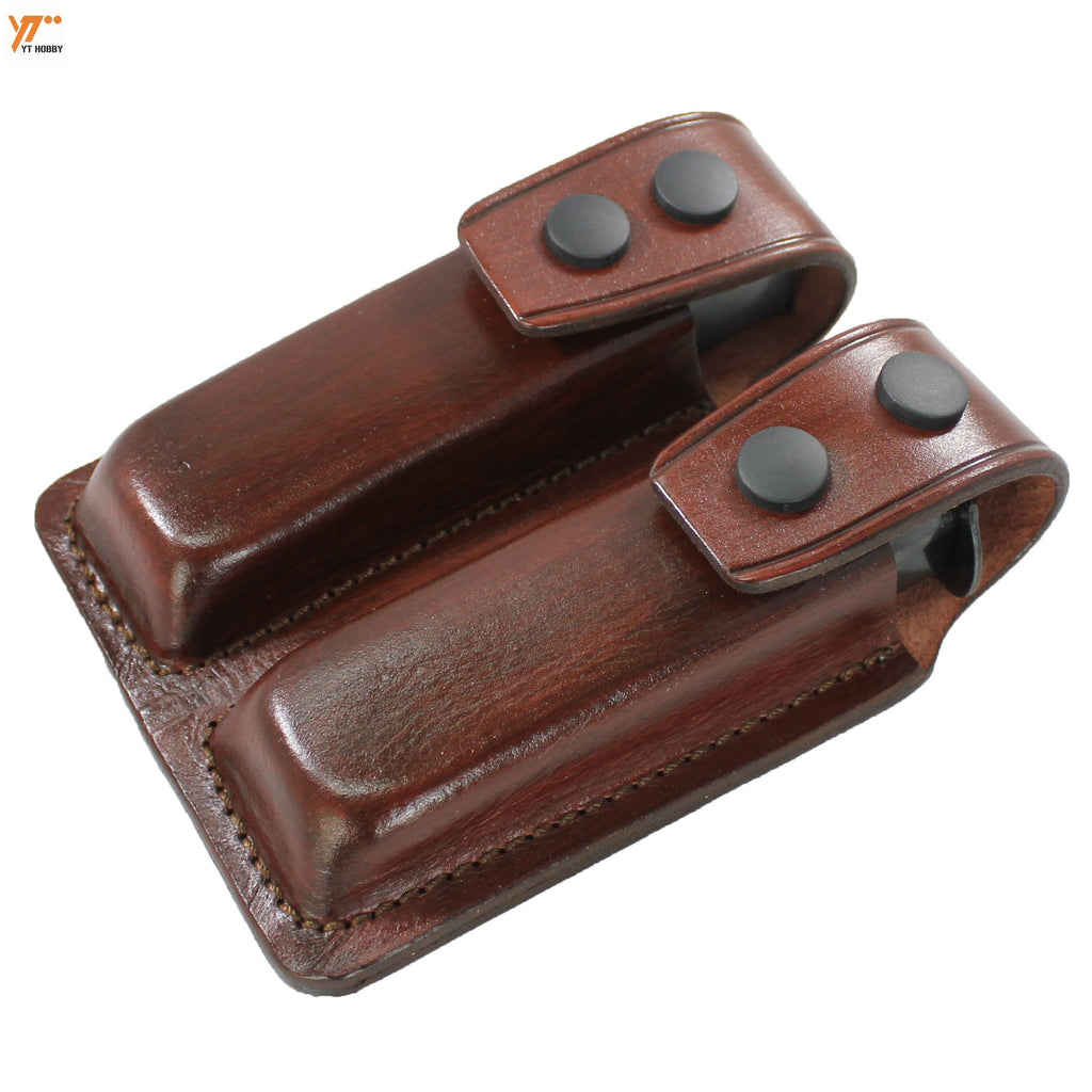 Closed Type Double Mag Holster for Double Stack Mags, OWB Magazine Pouch For Various Pistol image 6