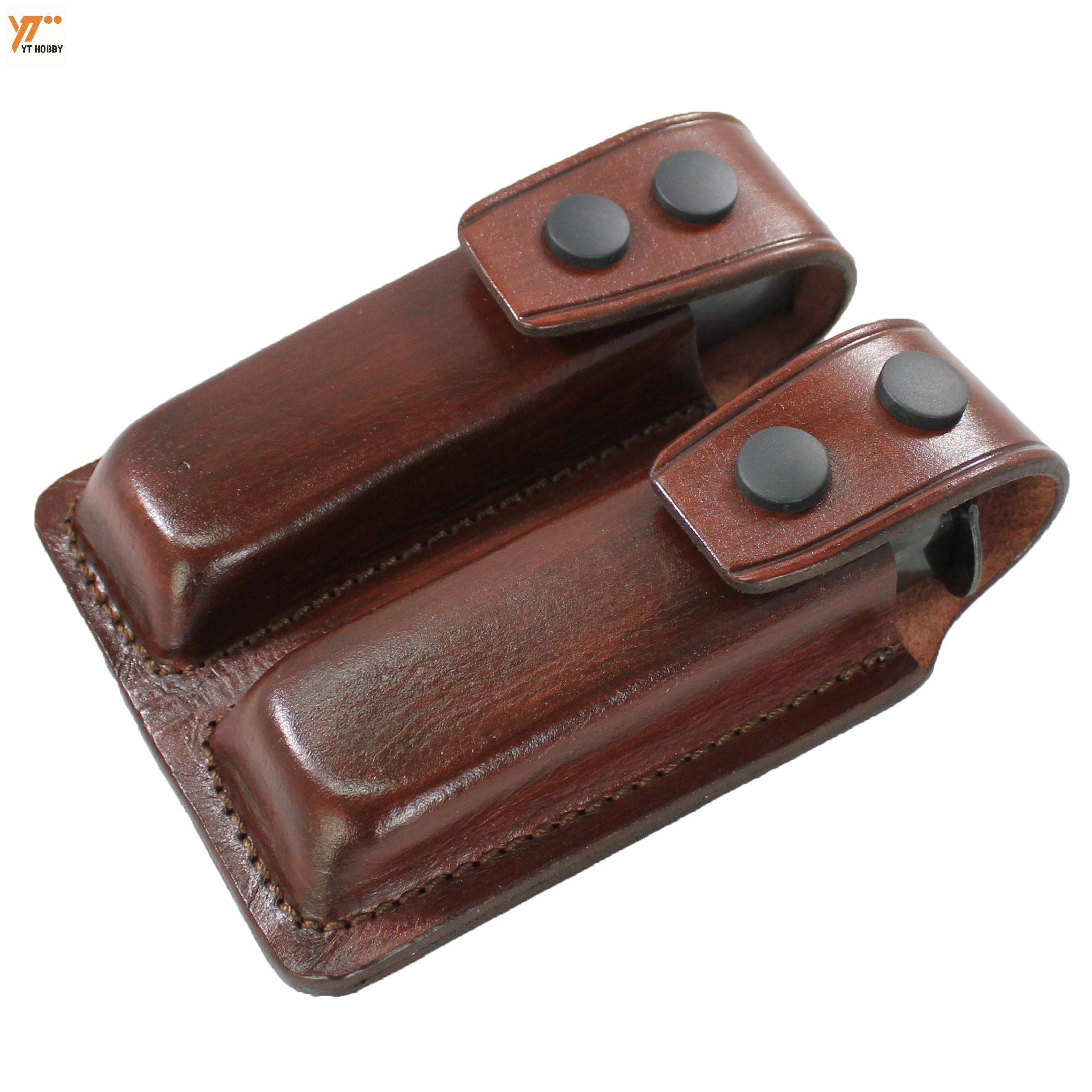 Closed Type Double Mag Holster for Double Stack Mags, OWB Magazine Pouch For Various Pistol image 6
