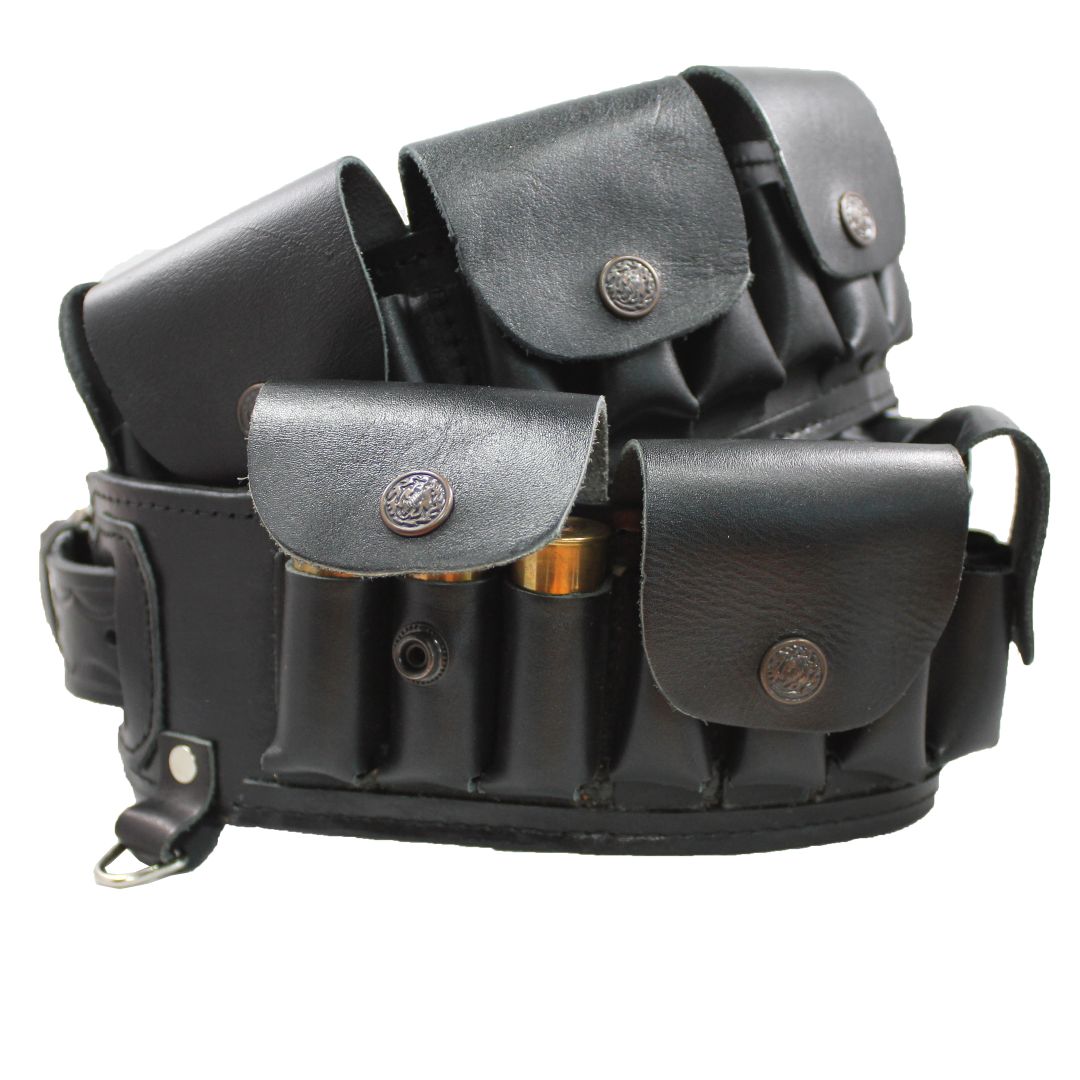 Hunting Bandolier Shotgun 12 Gauge Fully Closed Cartridges Holder image 5