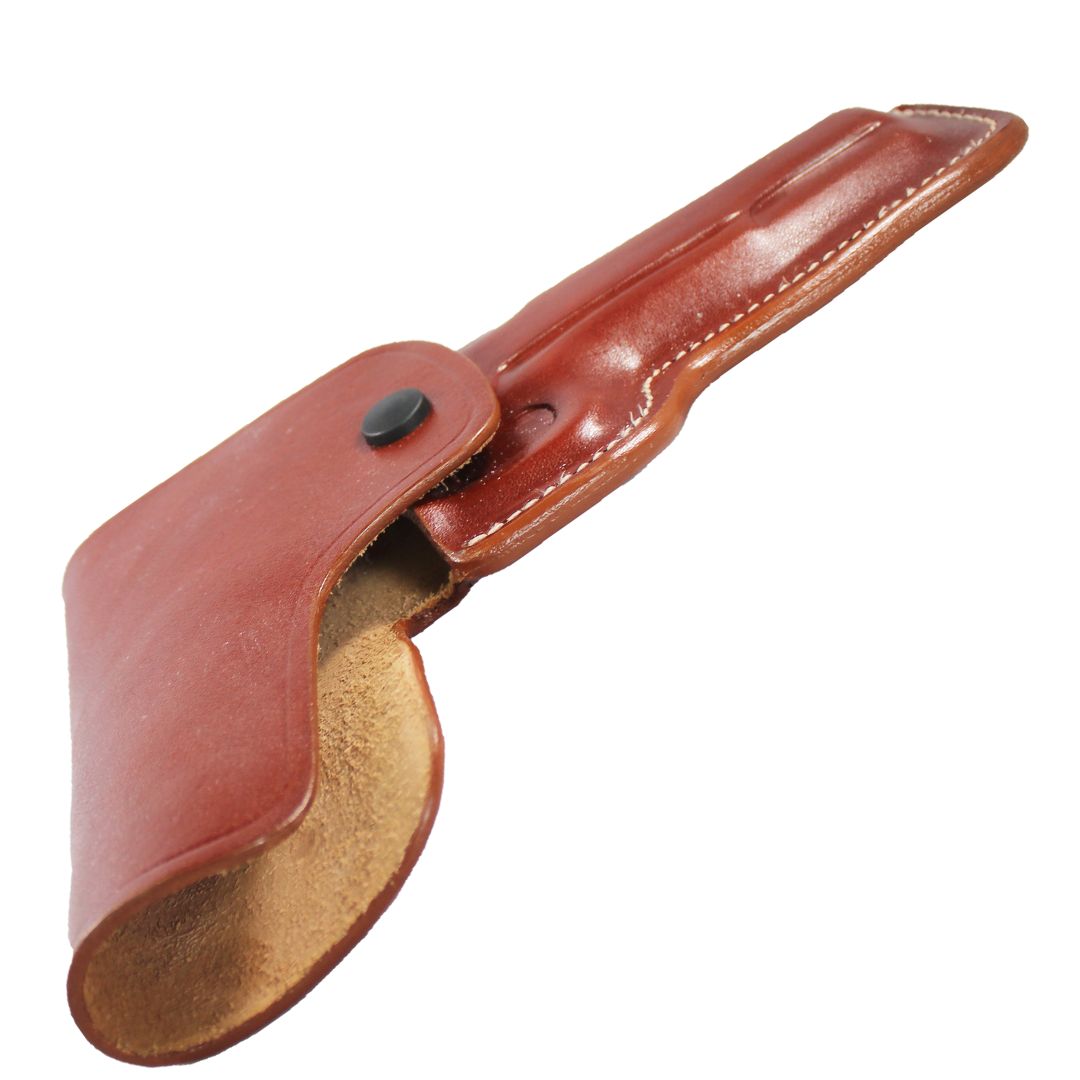 Real Leather OWB Fully Closed Barrel Gun Holster image 5