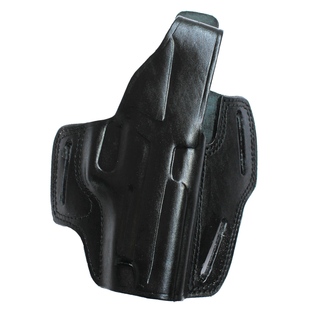 Beretta And  Browning Models Handmade Leather OWB Carry Three Slot Thumb Break Gun Holster