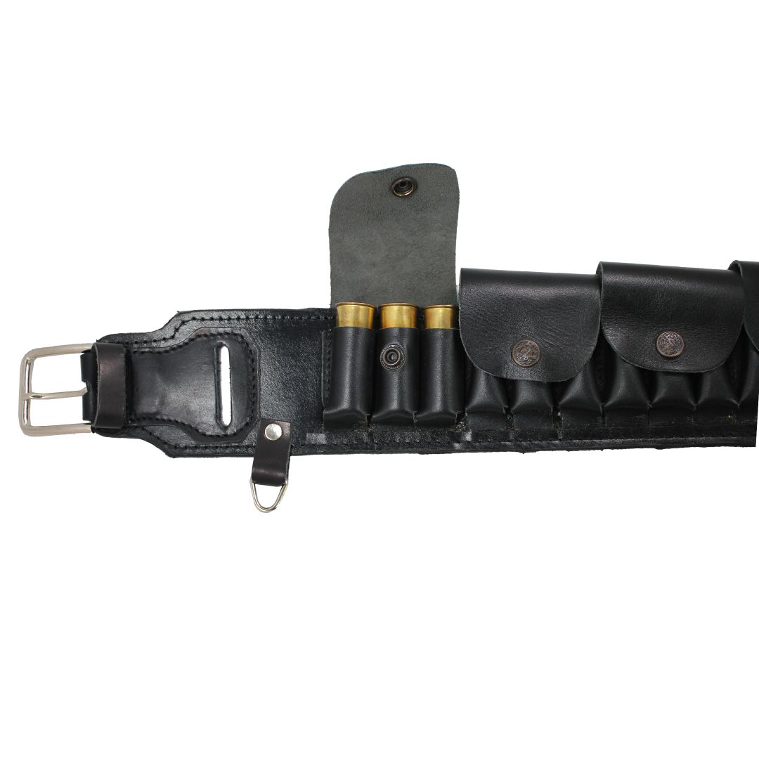 Hunting Bandolier Shotgun 12 Gauge Fully Closed Cartridges Holder image 10