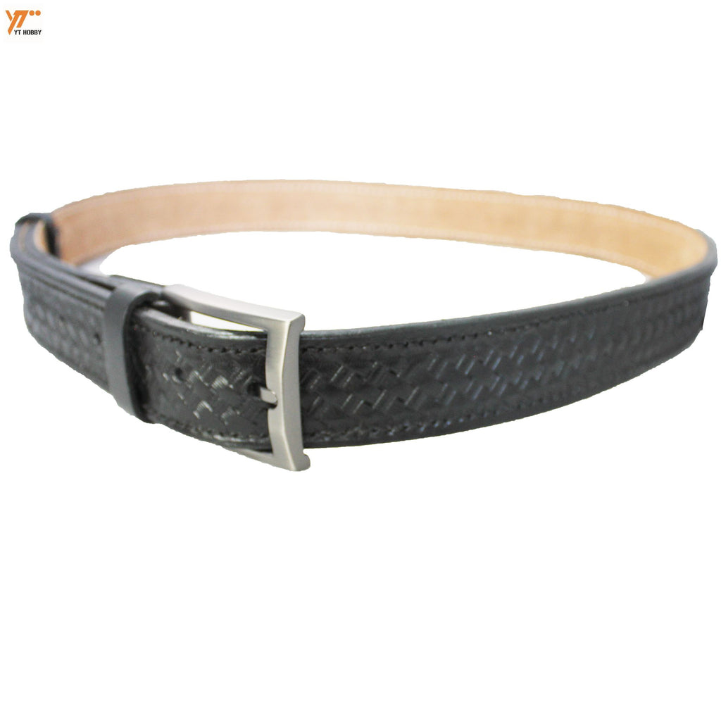 Men's Patterned Leather Belt - Premium Quality Genuine Leather Waist Strap for Dress and Casual Wear - Stylish and Durable Accessory for Men image 7