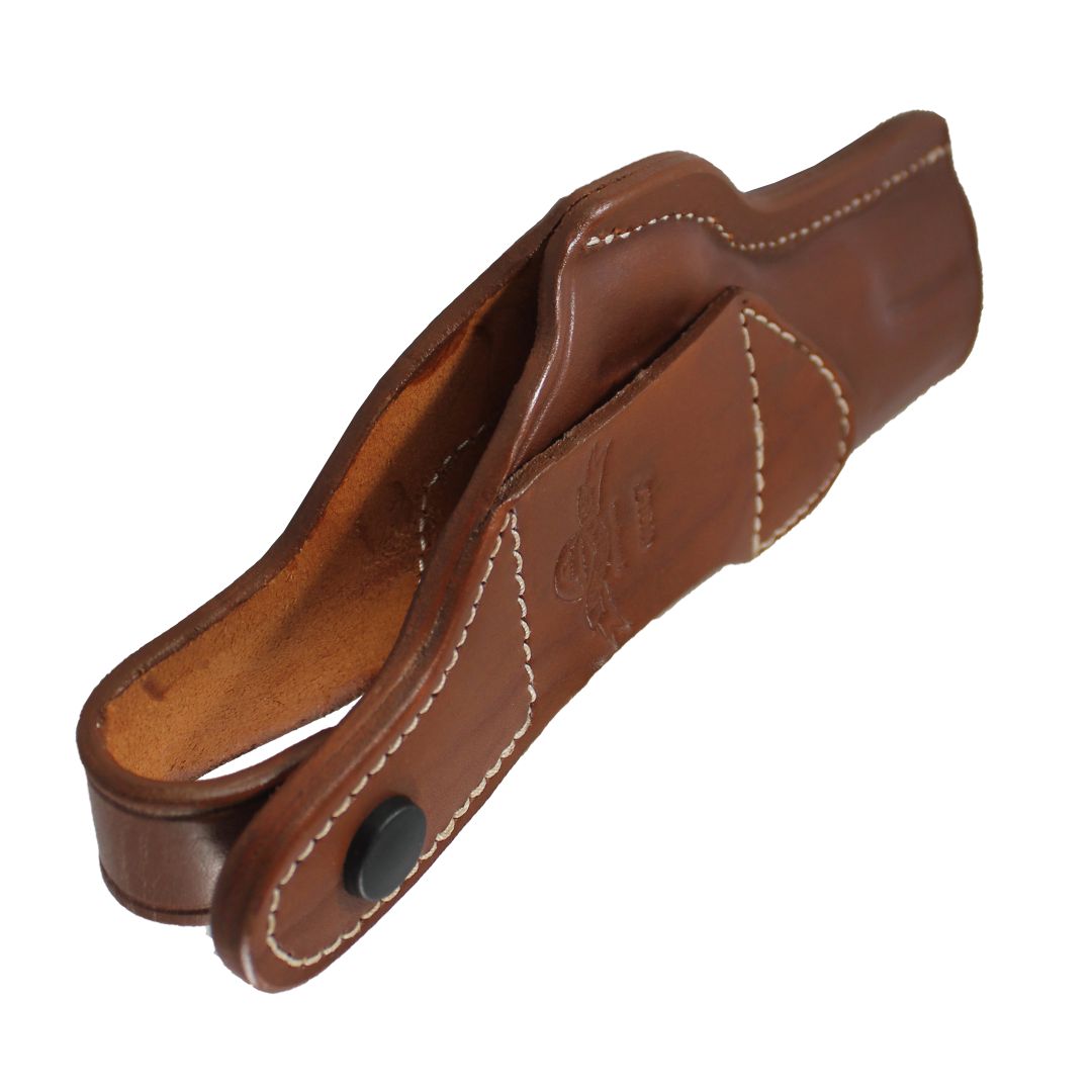 Concealed Carry IWB / OWB Real Leather Belt Gun Holster image 9