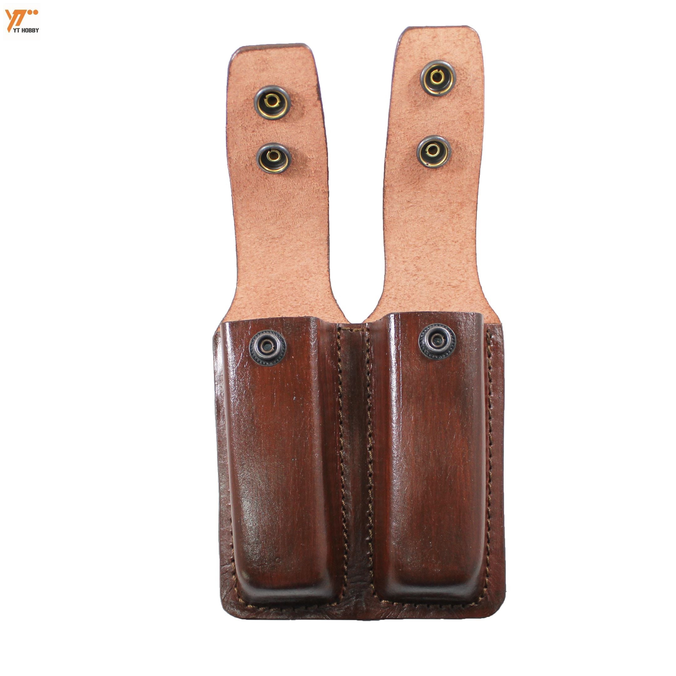 Closed Type Double Mag Holster for Double Stack Mags, OWB Magazine Pouch For Various Pistol image 7
