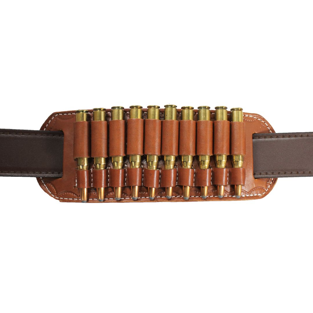 Hunting Bandolier 10 / 15 Slots Rifle (7.62, 30.06, .303, .308, 7.7x54, 8x57,  .270 Win, 7mm Mag) Ammunition Holder image 9