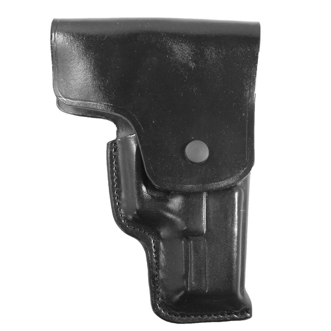 Real Leather OWB Fully Closed Barrel Gun Holster image 8