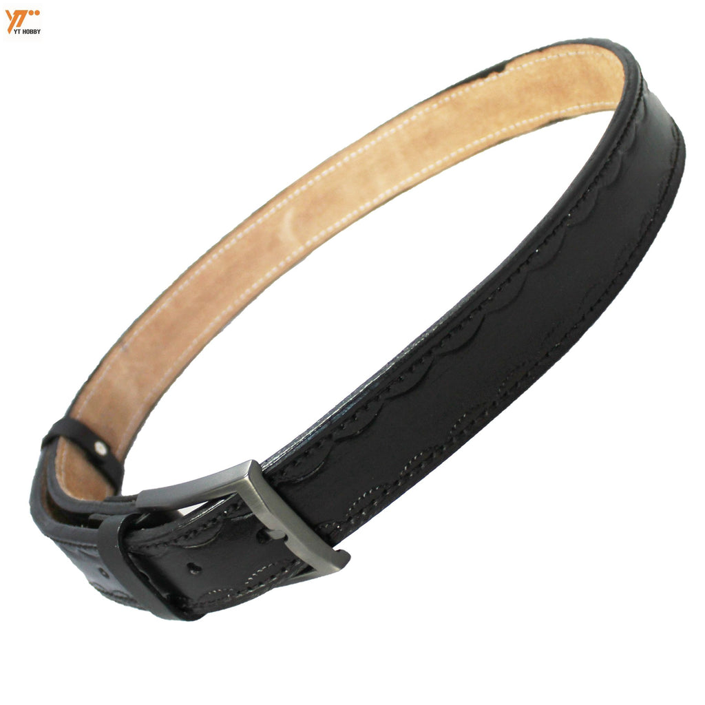 Men's Leather Belt - Premium Quality Genuine Leather Waist Strap for Dress and Casual Wear - Stylish and Durable Accessory for Men image 4