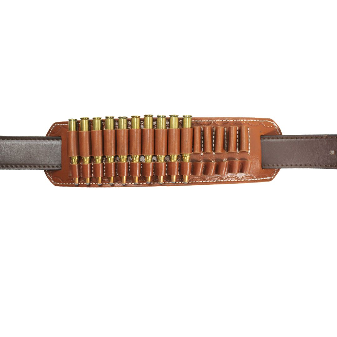 Hunting Bandolier 10 / 15 Slots Rifle (7.62, 30.06, .303, .308, 7.7x54, 8x57,  .270 Win, 7mm Mag) Ammunition Holder image 5