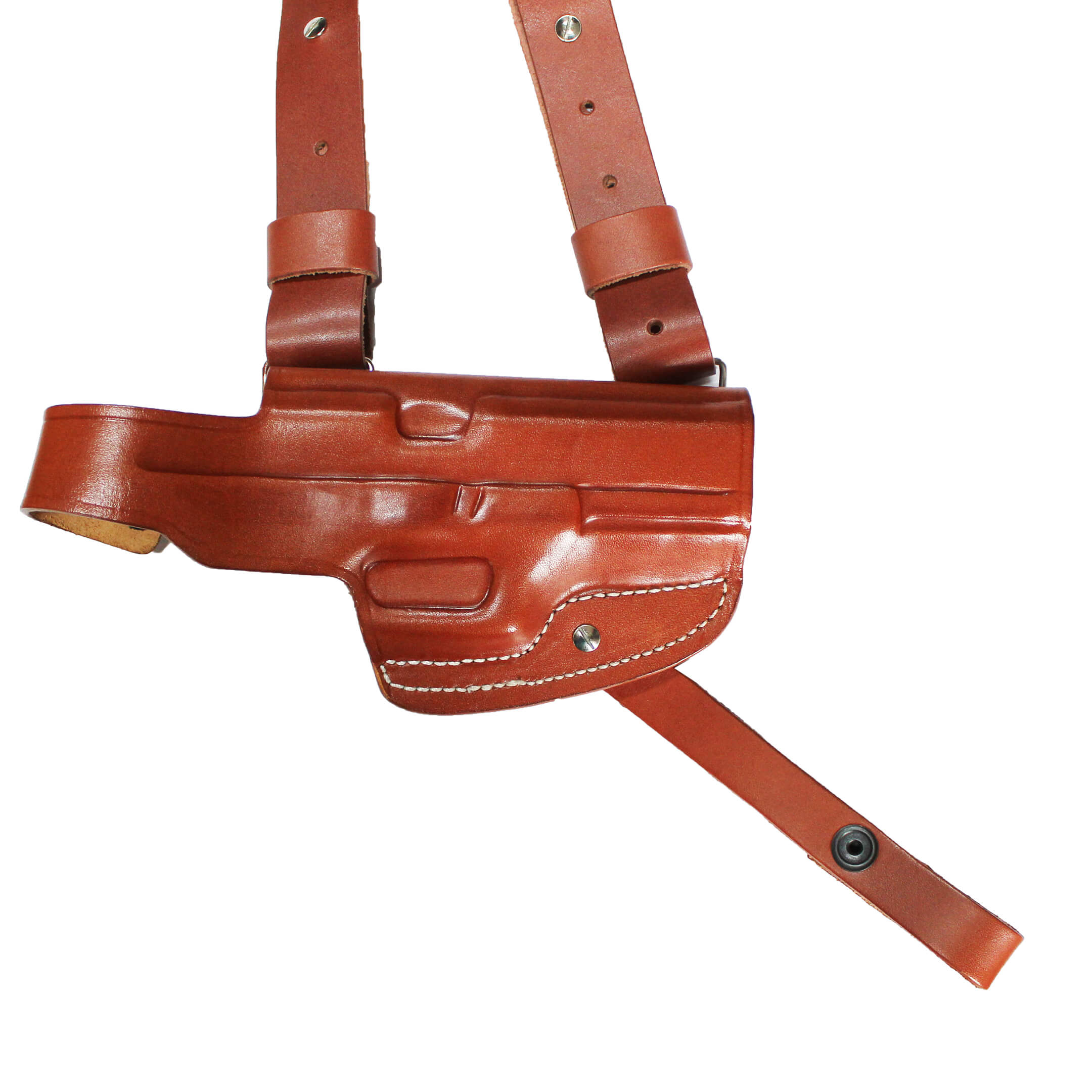 Horizantal Shoulder Holster Concealed Carry Gun Holster W/O Cartridge Holder image 4