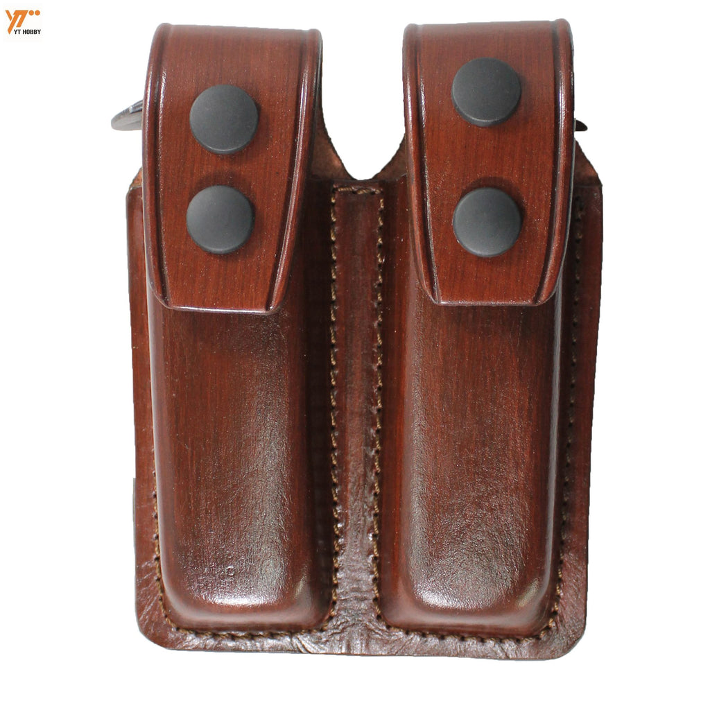 Closed Type Double Mag Holster for Double Stack Mags, OWB Magazine Pouch For Various Pistol image 5