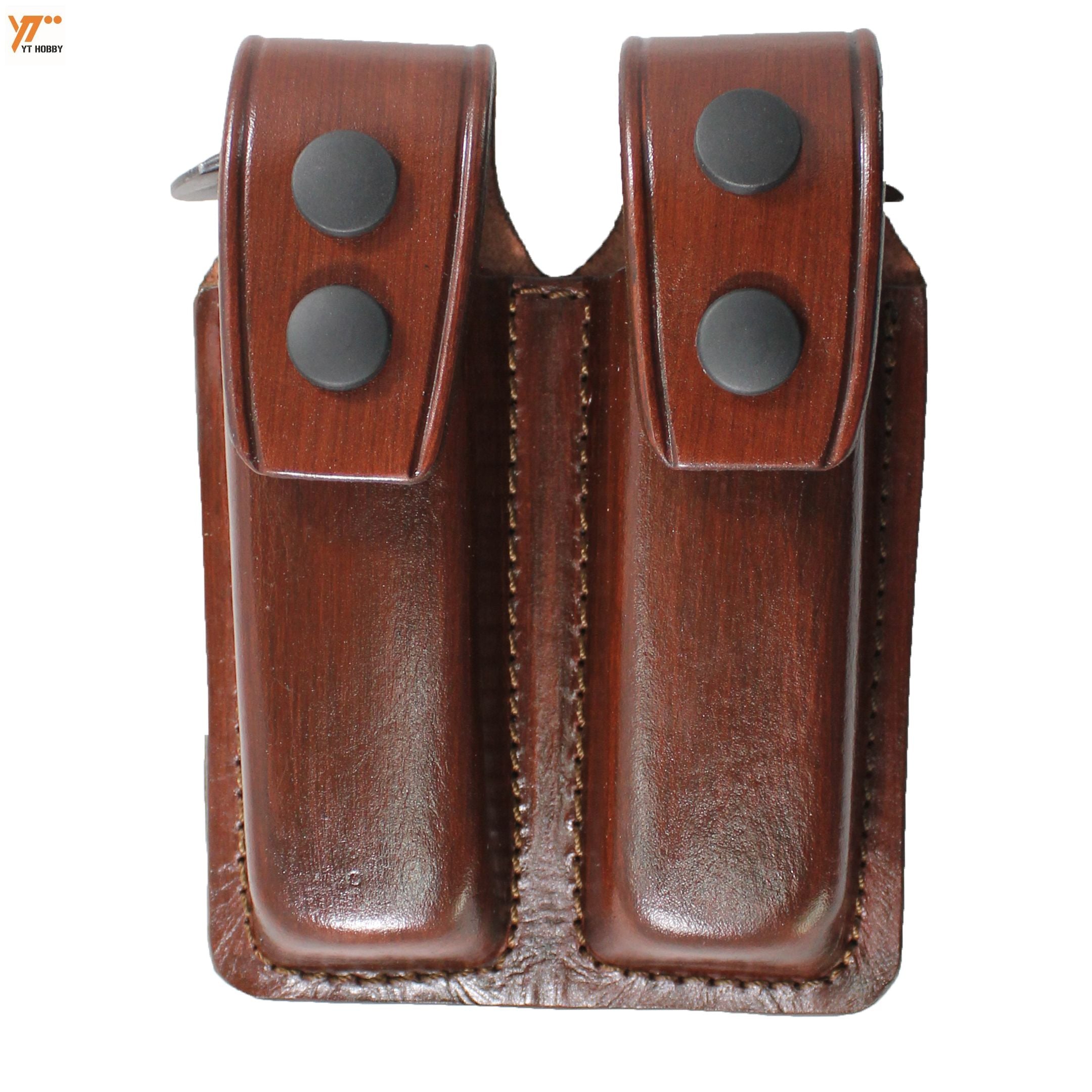 Closed Type Double Mag Holster for Double Stack Mags, OWB Magazine Pouch For Various Pistol image 5