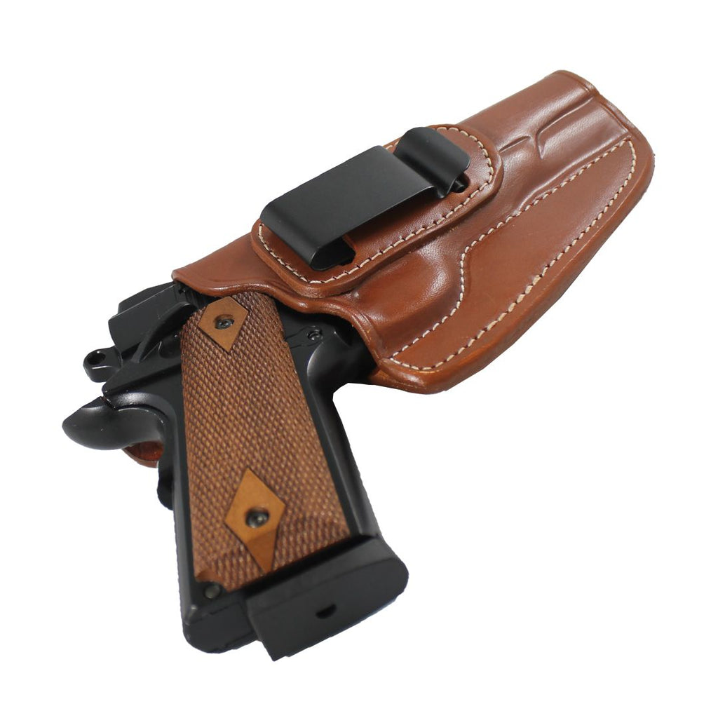 Concealed Carry Real Leather IWB Handmade Gun Holster image 6