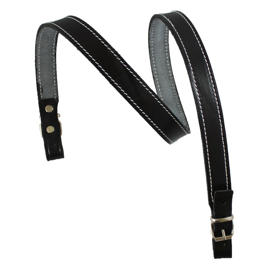 Thick Real Leather Adjustable Durable Rifle Sling image 1