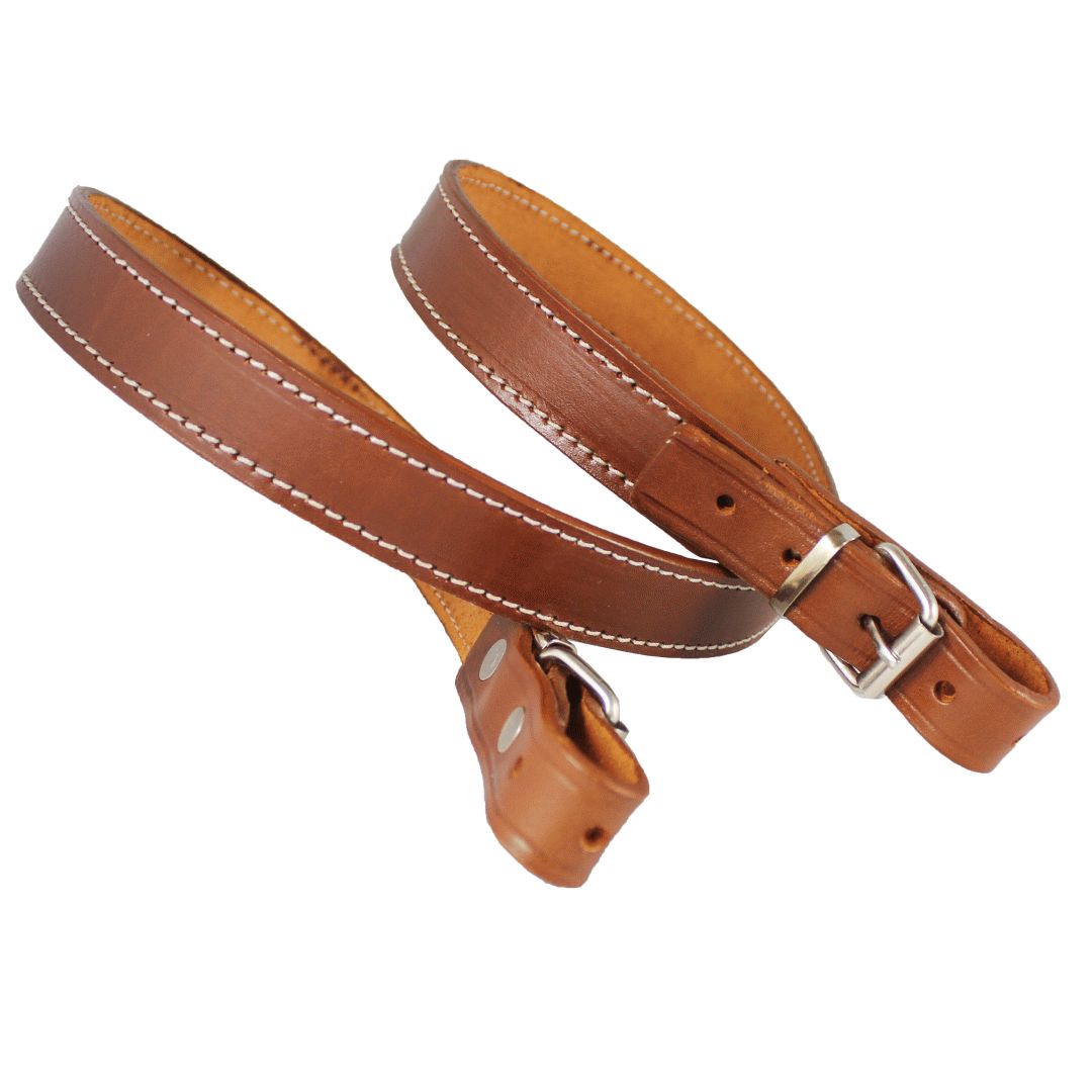 Thick Real Leather Adjustable Durable Rifle Sling image 8