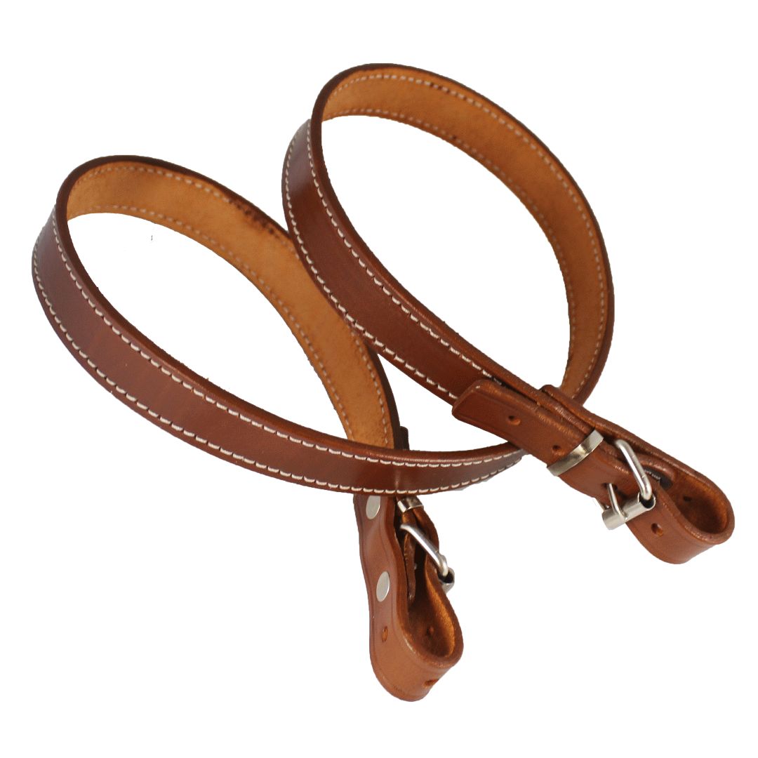 Thick Real Leather Adjustable Durable Rifle Sling image 0