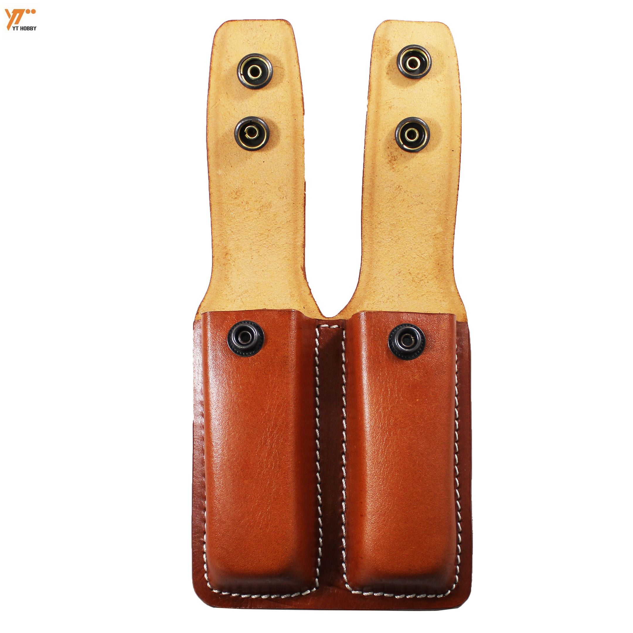 Closed Type Double Mag Holster for Double Stack Mags, OWB Magazine Pouch For Various Pistol image 14