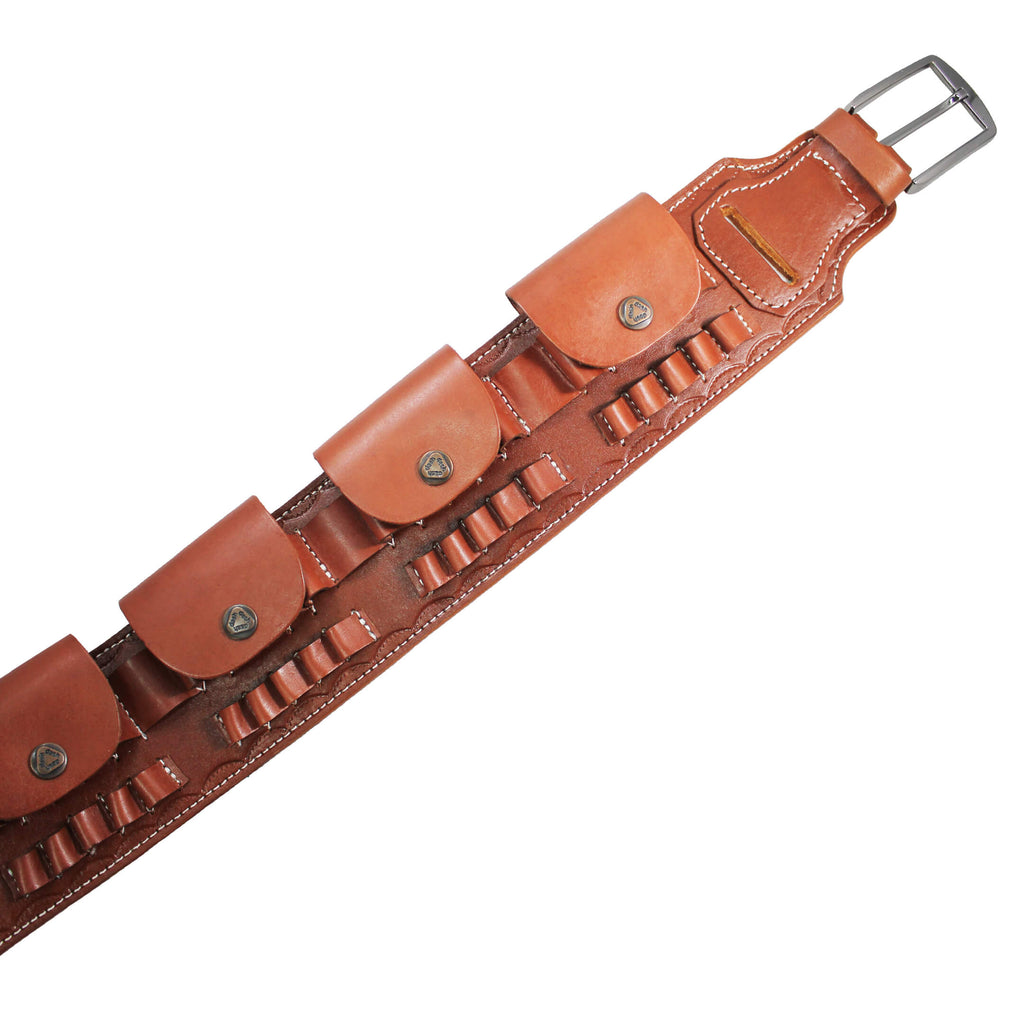 Rifle Ammo Belt (7.62, 30.06, .303, .308, 7.7x54, 8x57,  .270 Win, 7mm Mag) Real Leather 35 Slots image 8