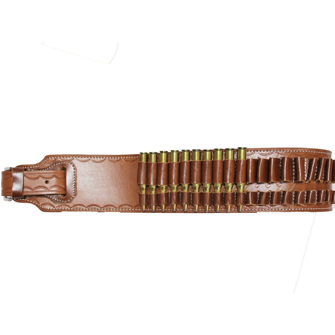 Hunting Bandolier Rifle (7.62, 30.06, .303, .308, 7.7x54, 8x57,  .270 Win, 7mm Mag) Ammunition Holder image 0