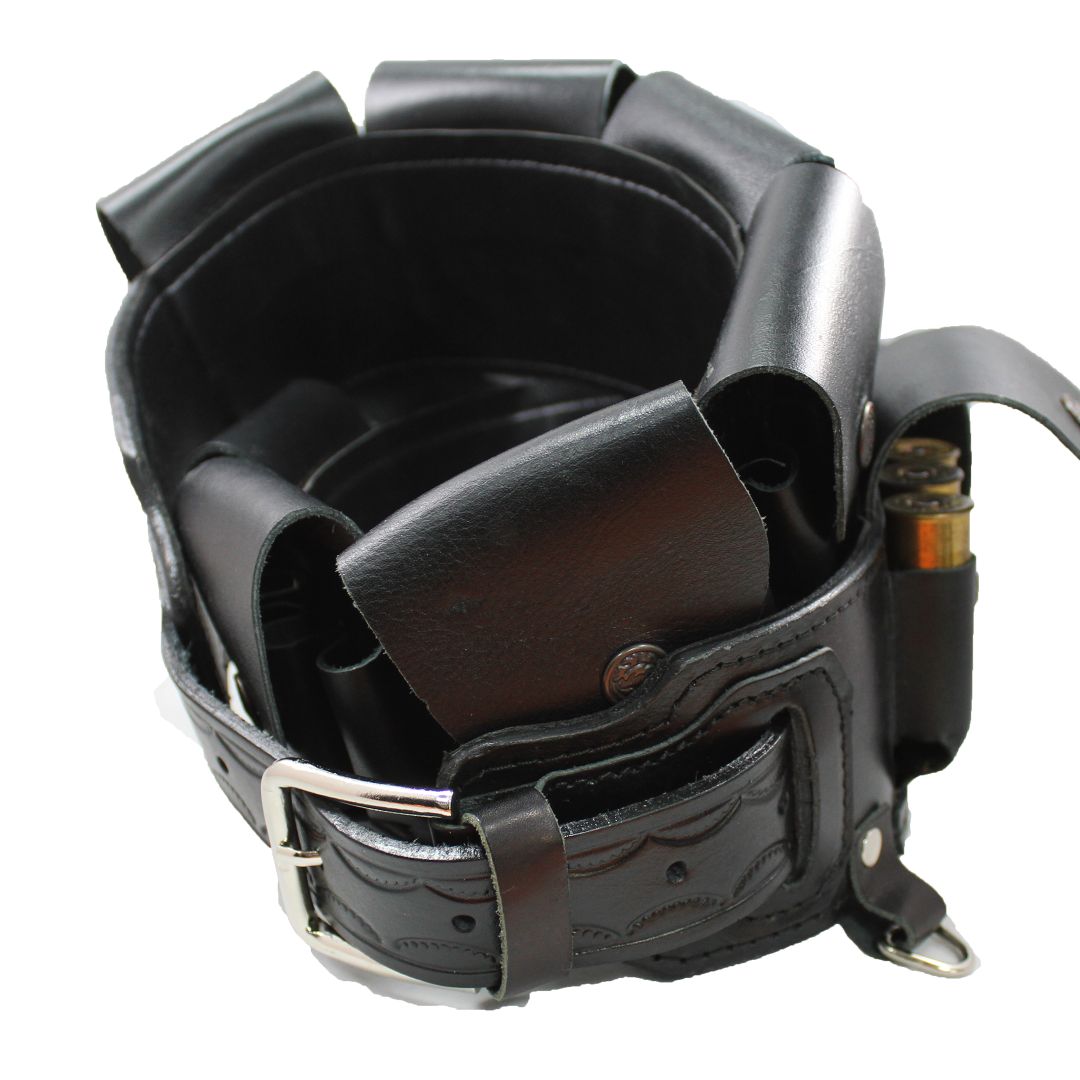 Hunting Bandolier Shotgun 12 Gauge Fully Closed Cartridges Holder image 7