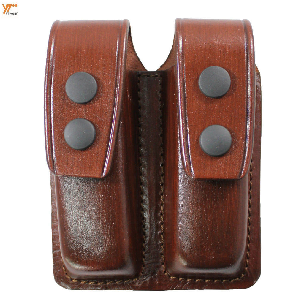 Closed Type Double Mag Holster for Double Stack Mags, OWB Magazine Pouch For Various Pistol image 0