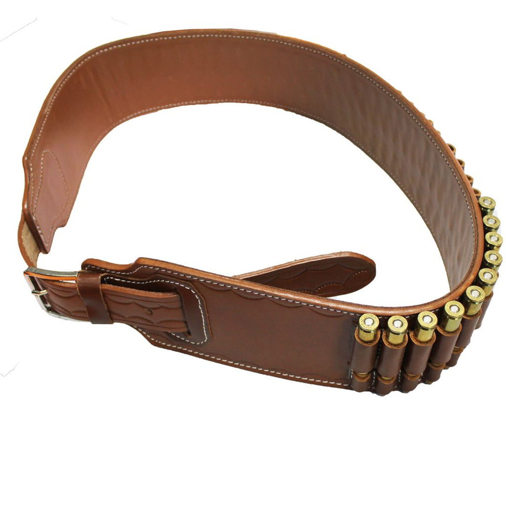 Hunting Bandolier Rifle (7.62, 30.06, .303, .308, 7.7x54, 8x57,  .270 Win, 7mm Mag) Ammunition Holder image 4