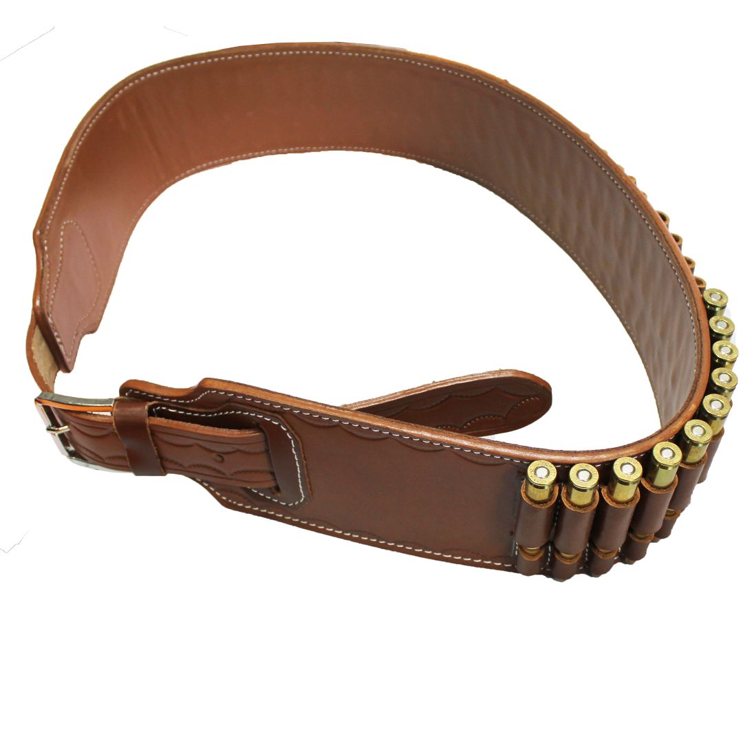 Hunting Bandolier Rifle (7.62, 30.06, .303, .308, 7.7x54, 8x57,  .270 Win, 7mm Mag) Ammunition Holder image 4