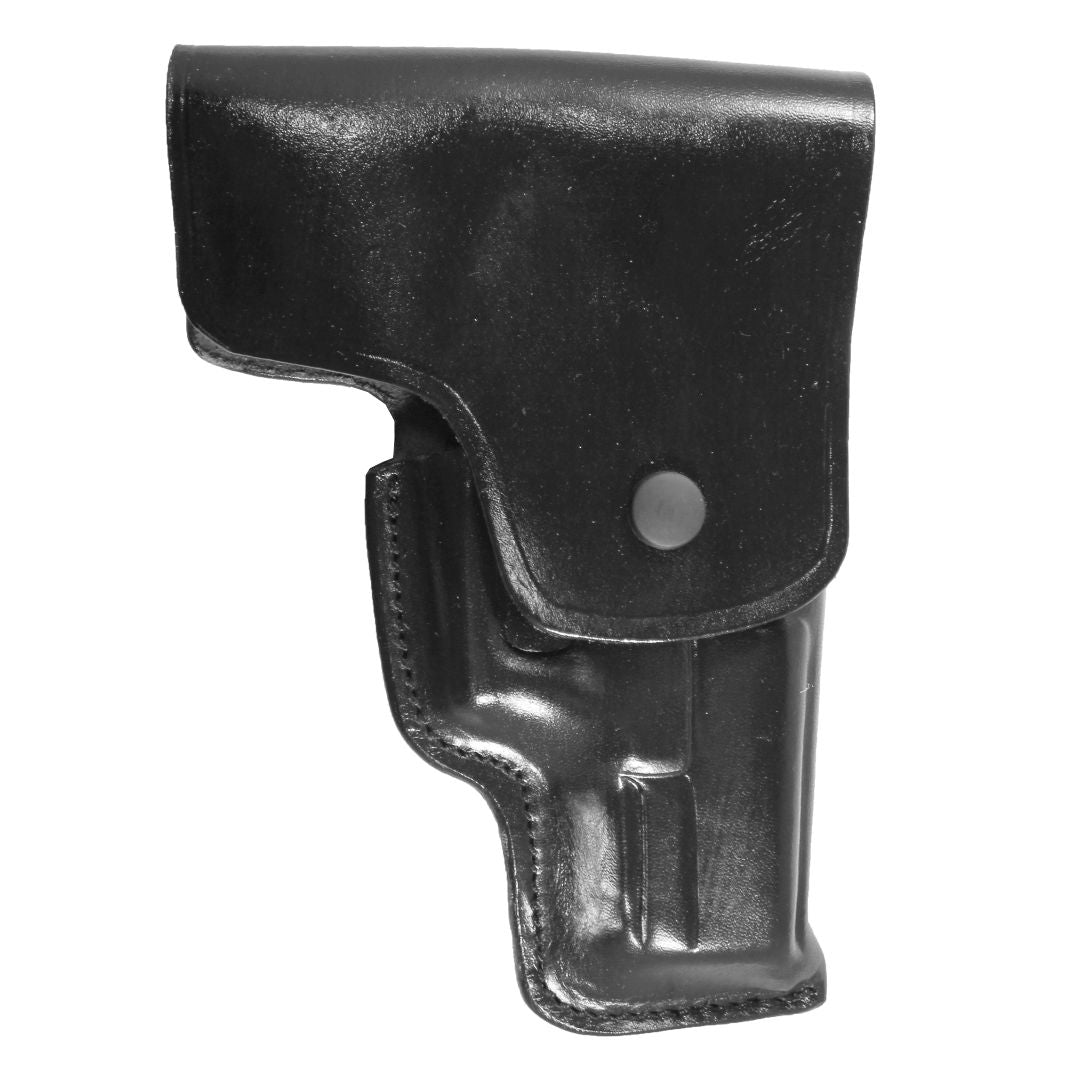 Real Leather OWB Fully Closed Barrel Gun Holster image 1