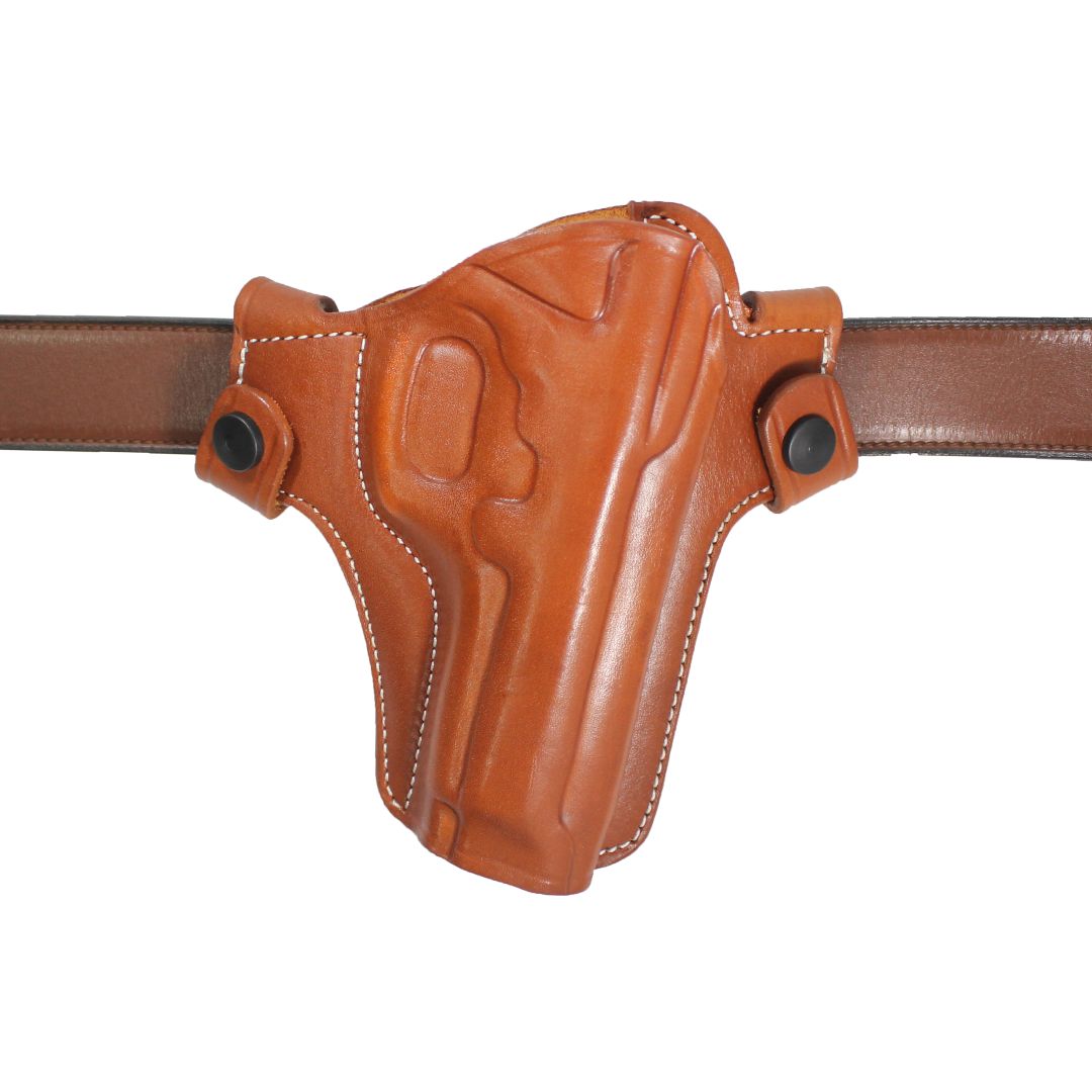 Handmade Two Belt Slots With Strap Concealed Carry Gun Holster image 0