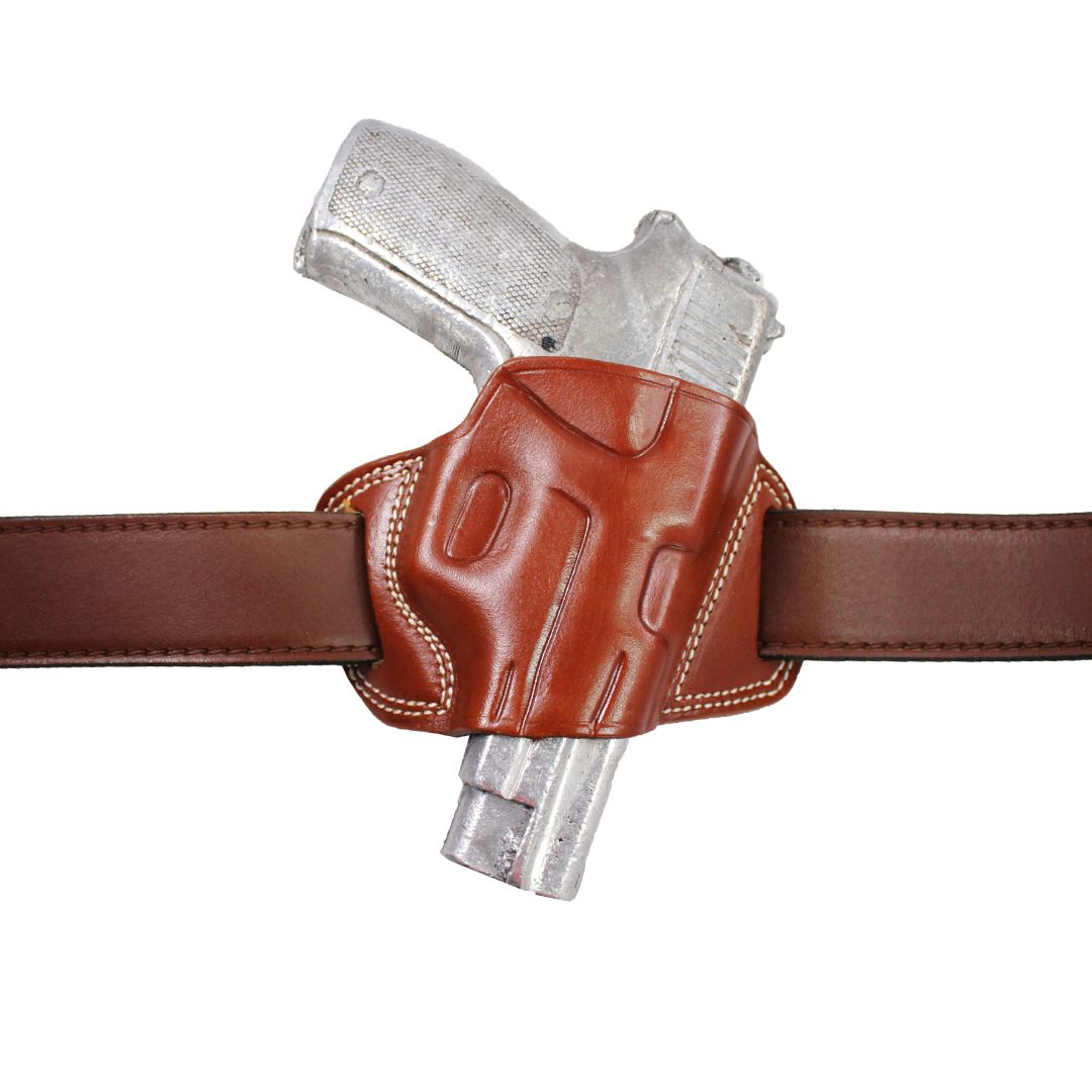 Two Slot Sport OWB Carry Fast Draw Handmade Gun Holster image 0