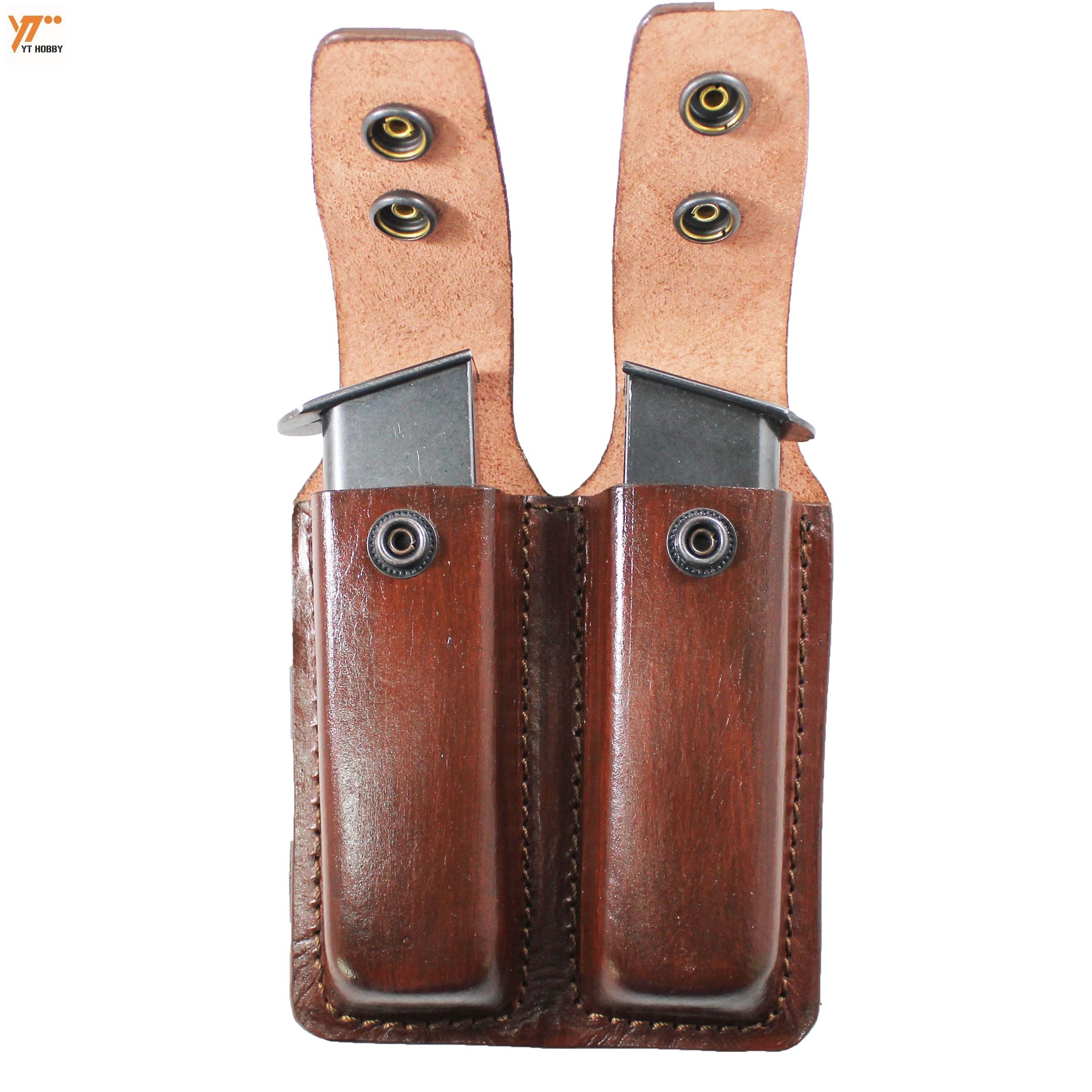 Closed Type Double Mag Holster for Double Stack Mags, OWB Magazine Pouch For Various Pistol image 2