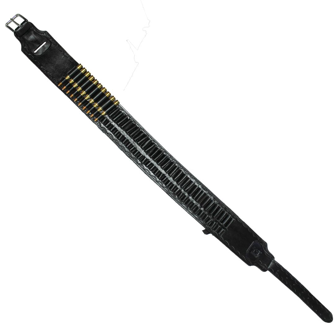 Hunting Bandolier Rifle (7.62, 30.06, .303, .308, 7.7x54, 8x57,  .270 Win, 7mm Mag) Ammunition Holder image 12