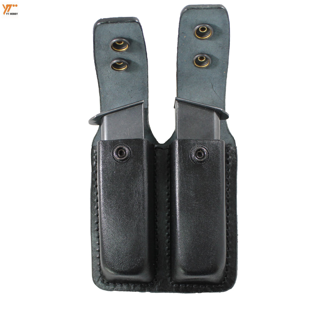 Closed Type Double Mag Holster for Double Stack Mags, OWB Magazine Pouch For Various Pistol image 10