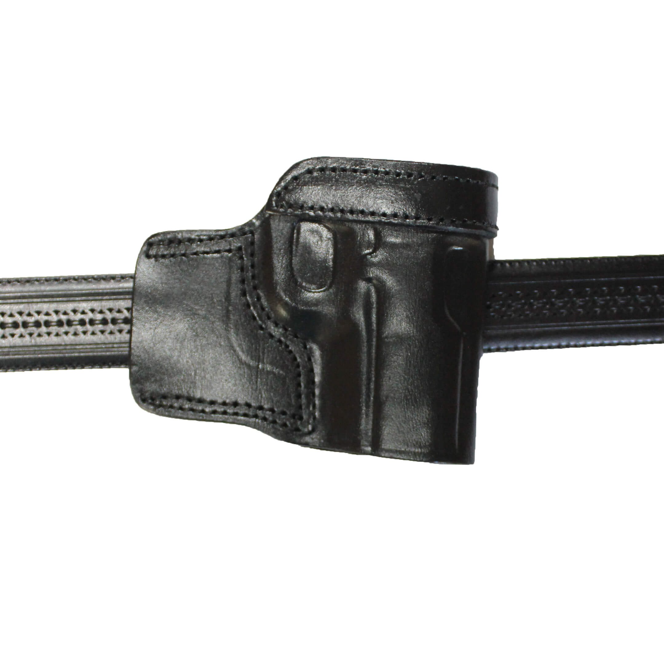 Leather Sport OWB Carry Gun Holster - Black