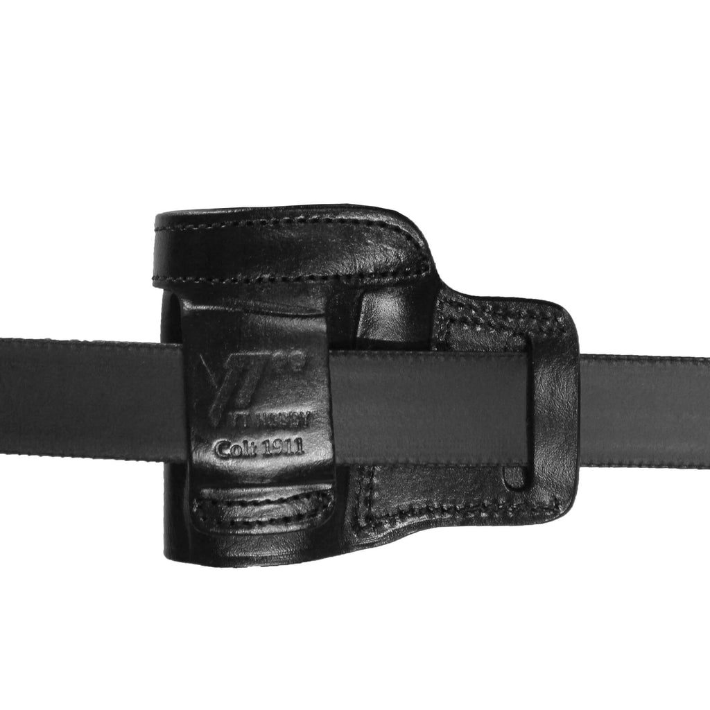 Leather Sport OWB Carry Gun Holster - Black