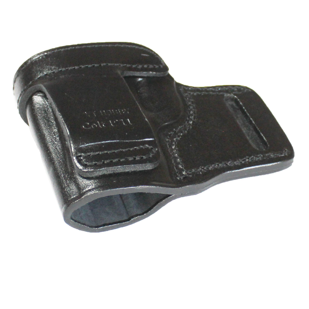 Leather Sport OWB Carry Gun Holster - Black