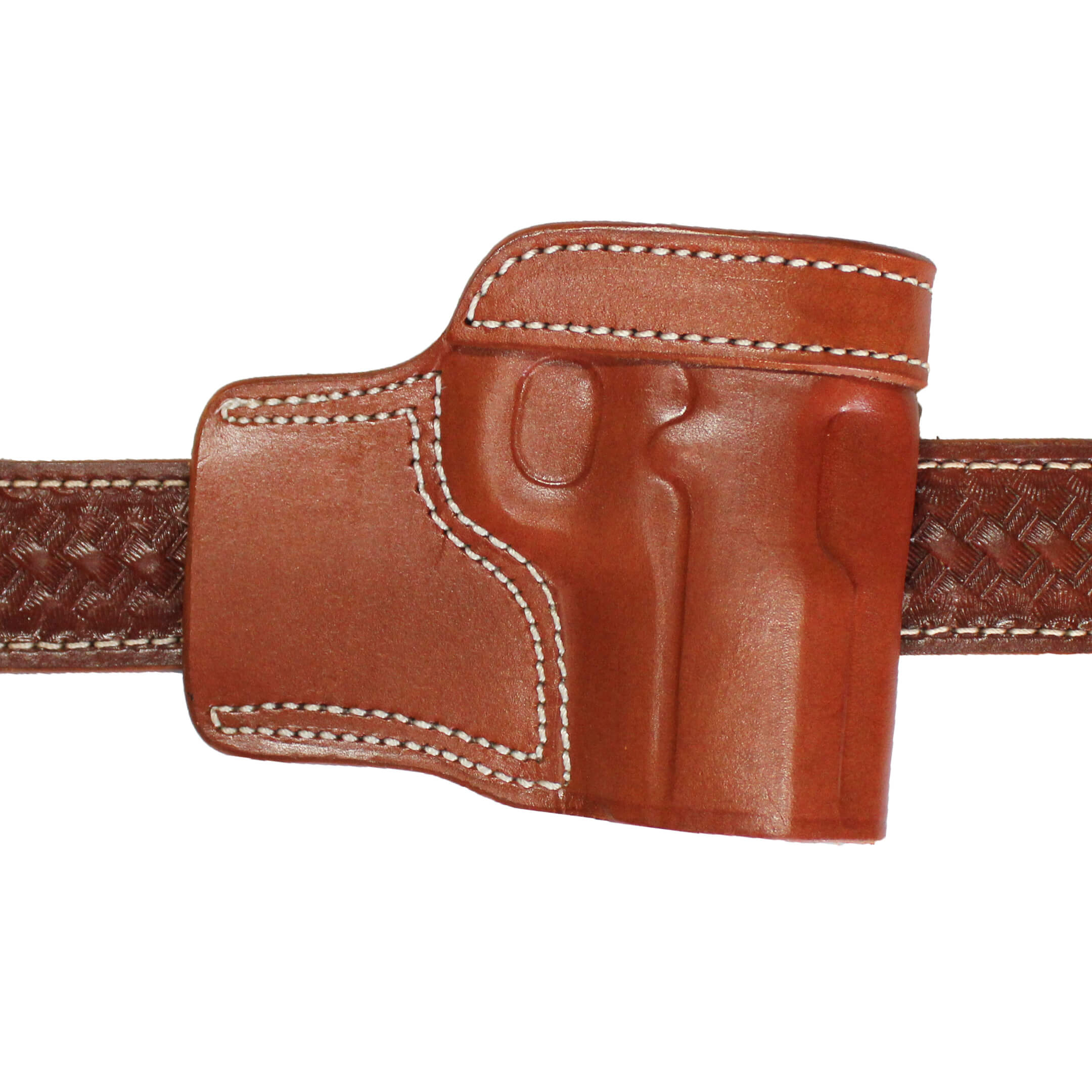 Leather Sport OWB Carry Gun Holster - Brown