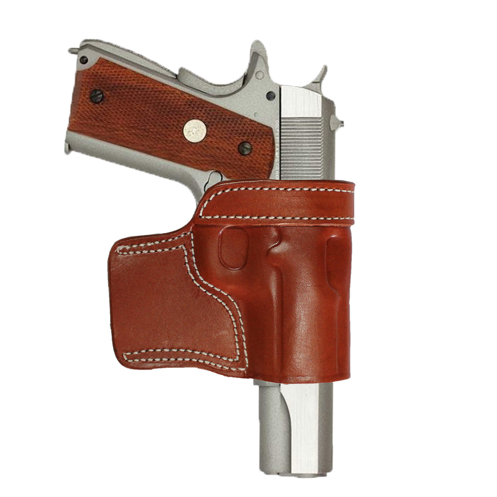 Leather Sport OWB Carry Gun Holster - Brown