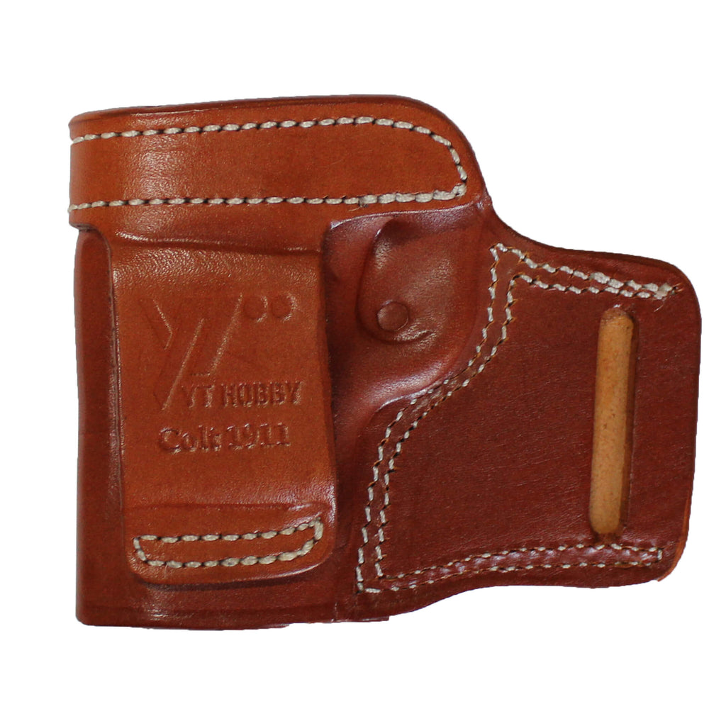 Leather Sport OWB Carry Gun Holster - Brown