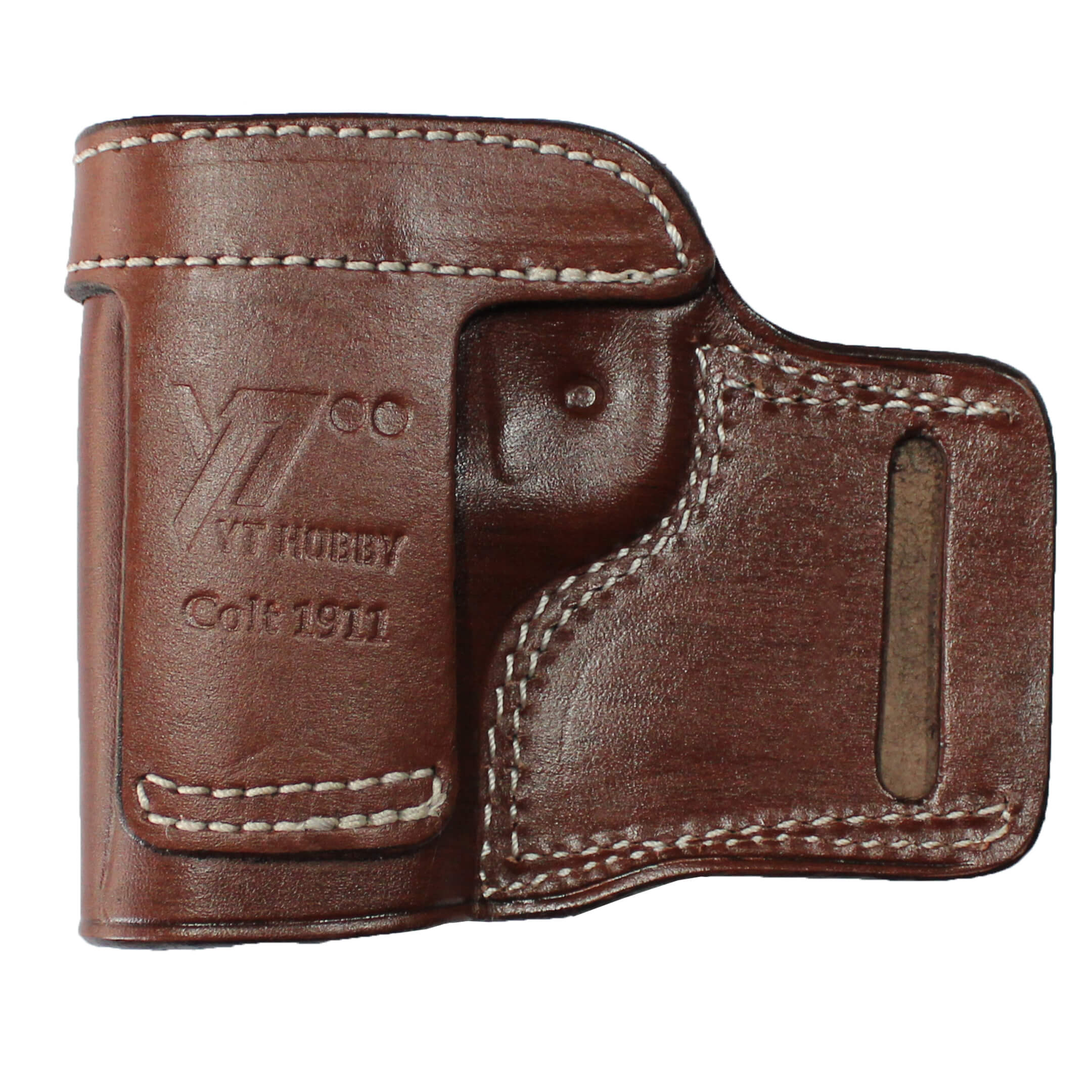 Leather Sport OWB Carry Gun Holster - Dark Brown