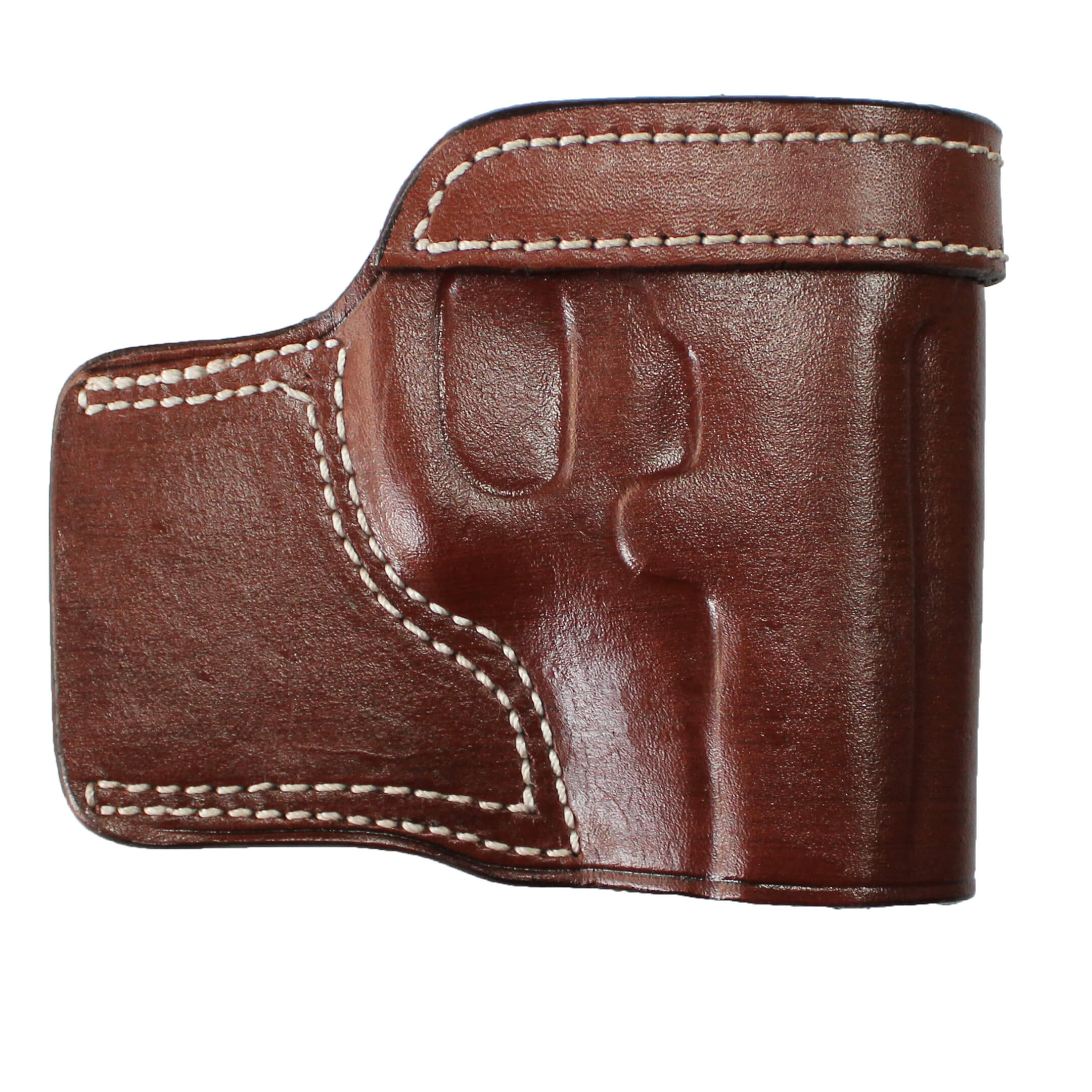 Leather Sport OWB Carry Gun Holster - Dark Brown