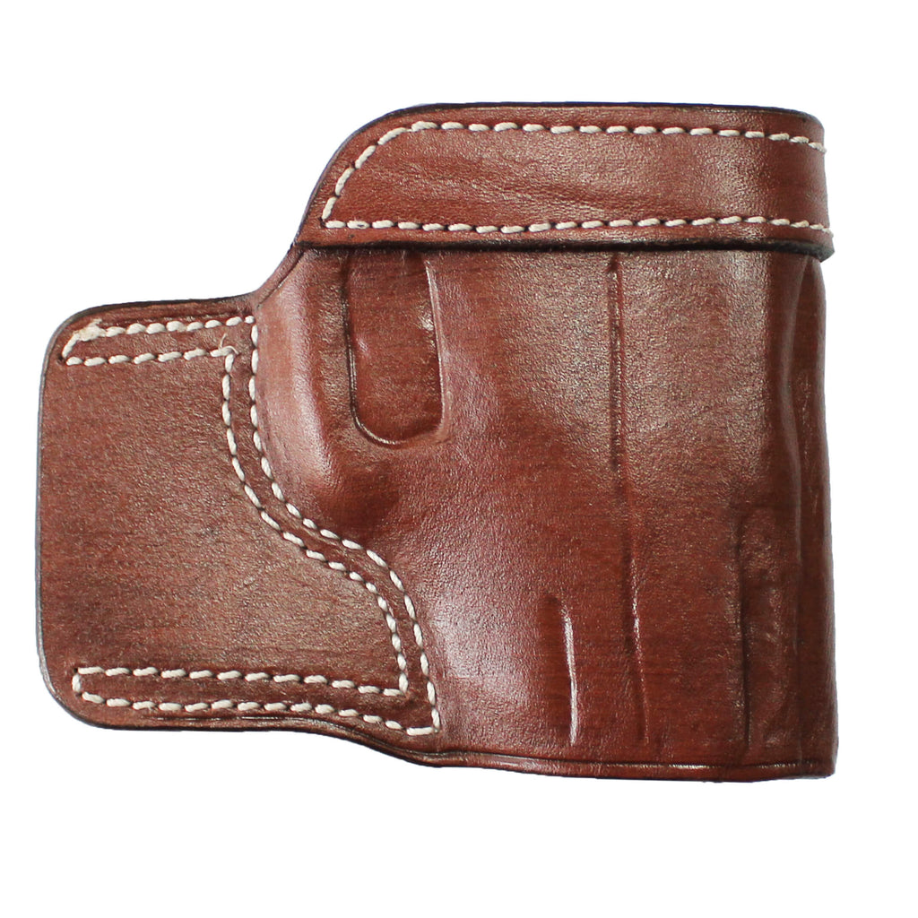 Leather Sport OWB Carry Gun Holster - Dark Brown
