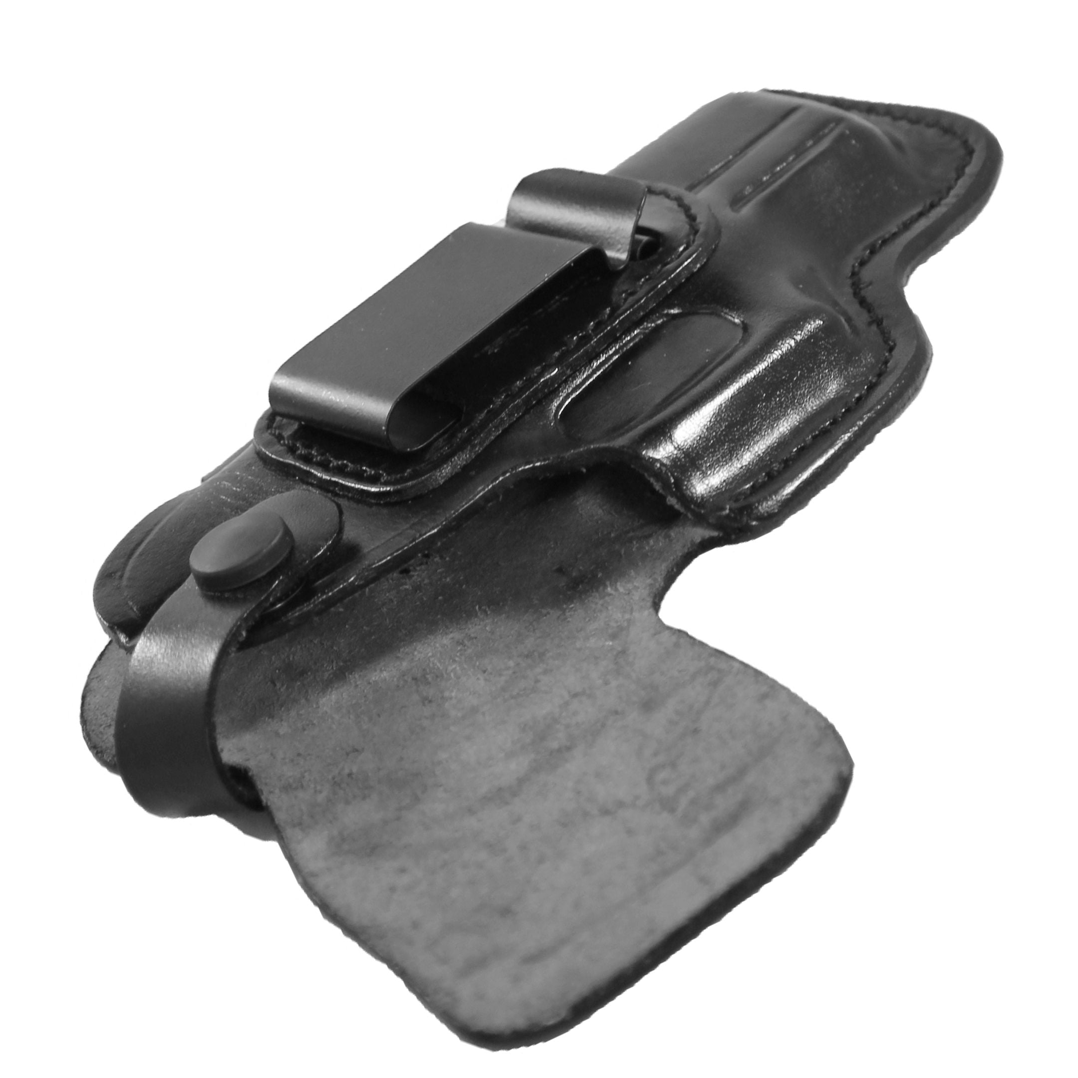 Concealed Carry IWB / OWB Closed Barrel Gun Holster - Black