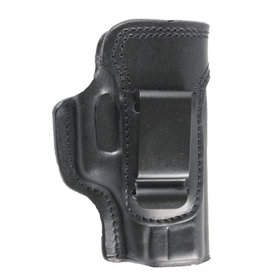 Left Or Right Hand Concealed Carry IWB Real Leather Holster - Black