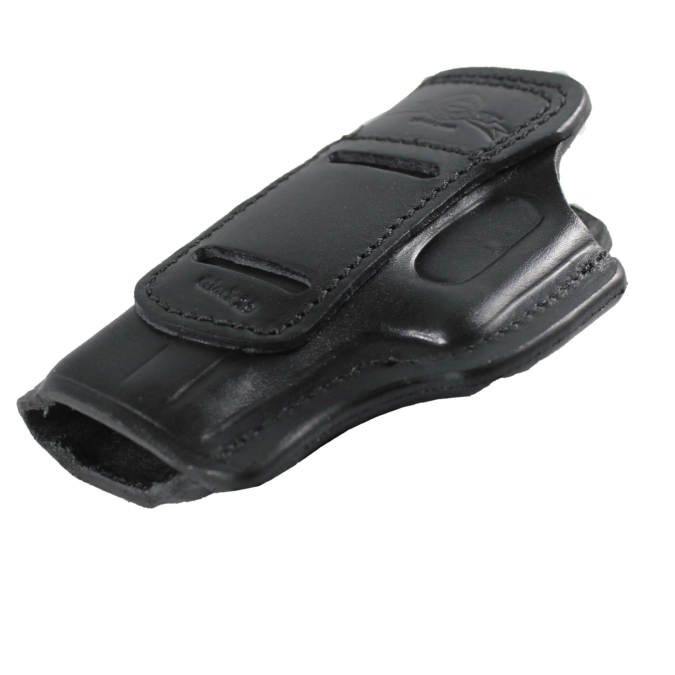 Left Or Right Hand Concealed Carry IWB Real Leather Holster - Black