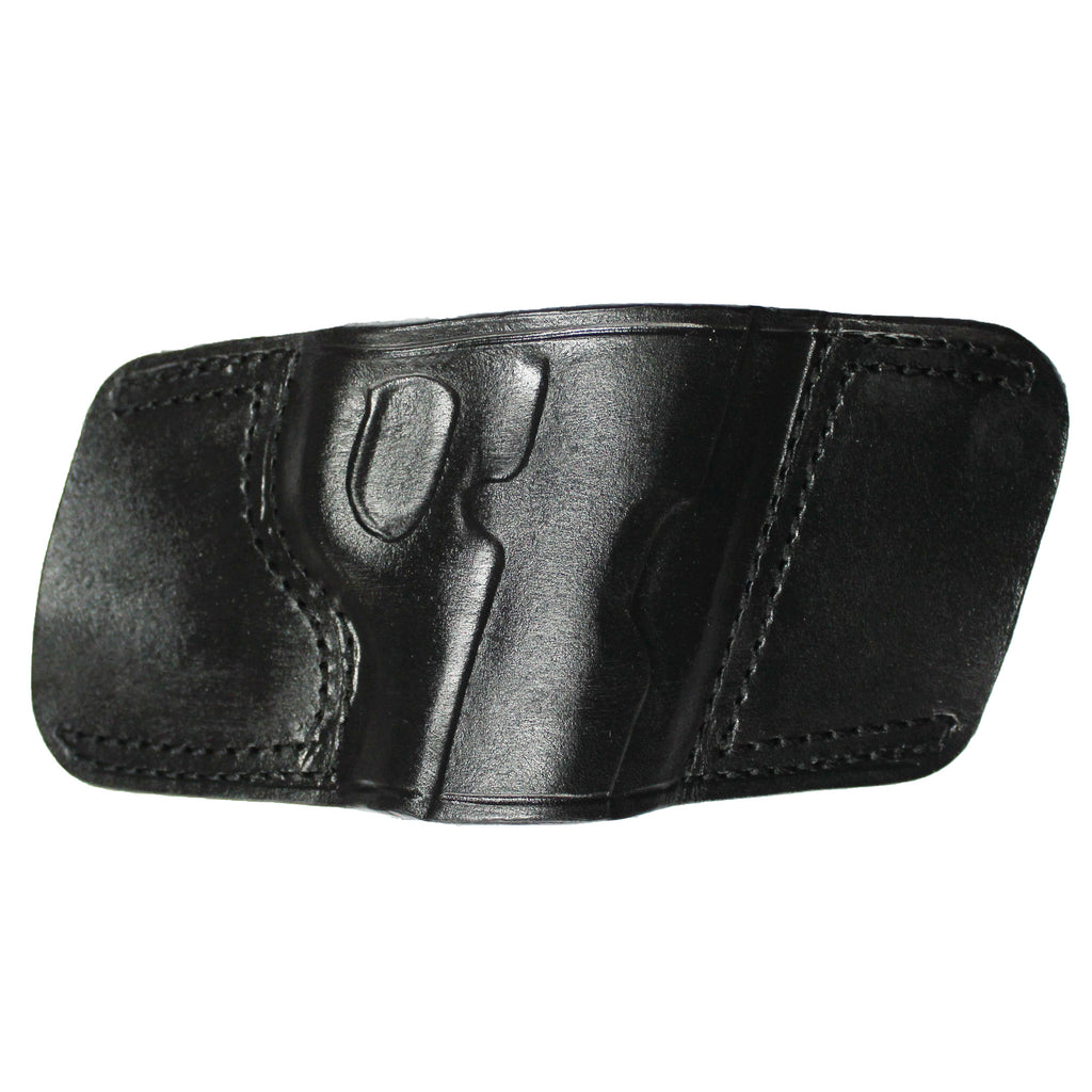 Fast Draw OWB Carry Handmade Firearm Holster - Black