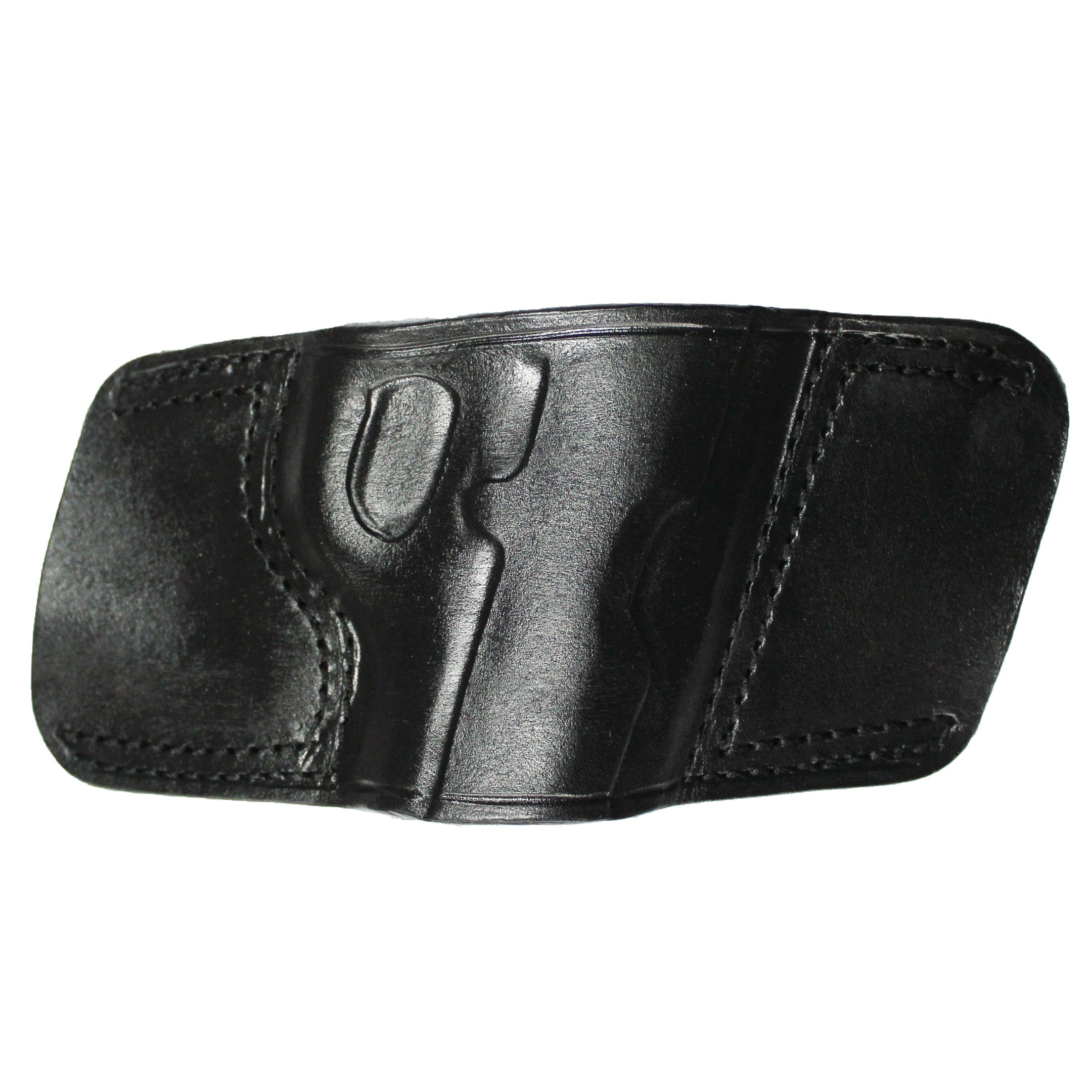 Fast Draw OWB Carry Handmade Firearm Holster - Black